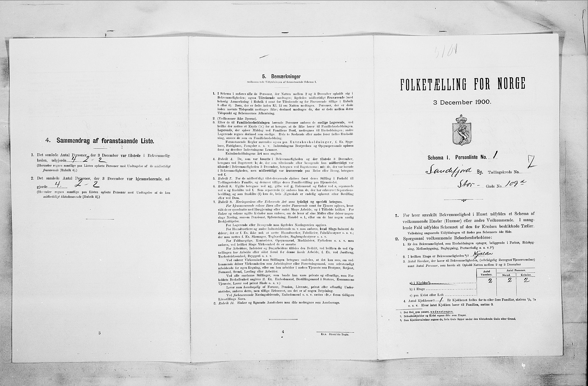 RA, Folketelling 1900 for 0706 Sandefjord kjøpstad, 1900, s. 1793