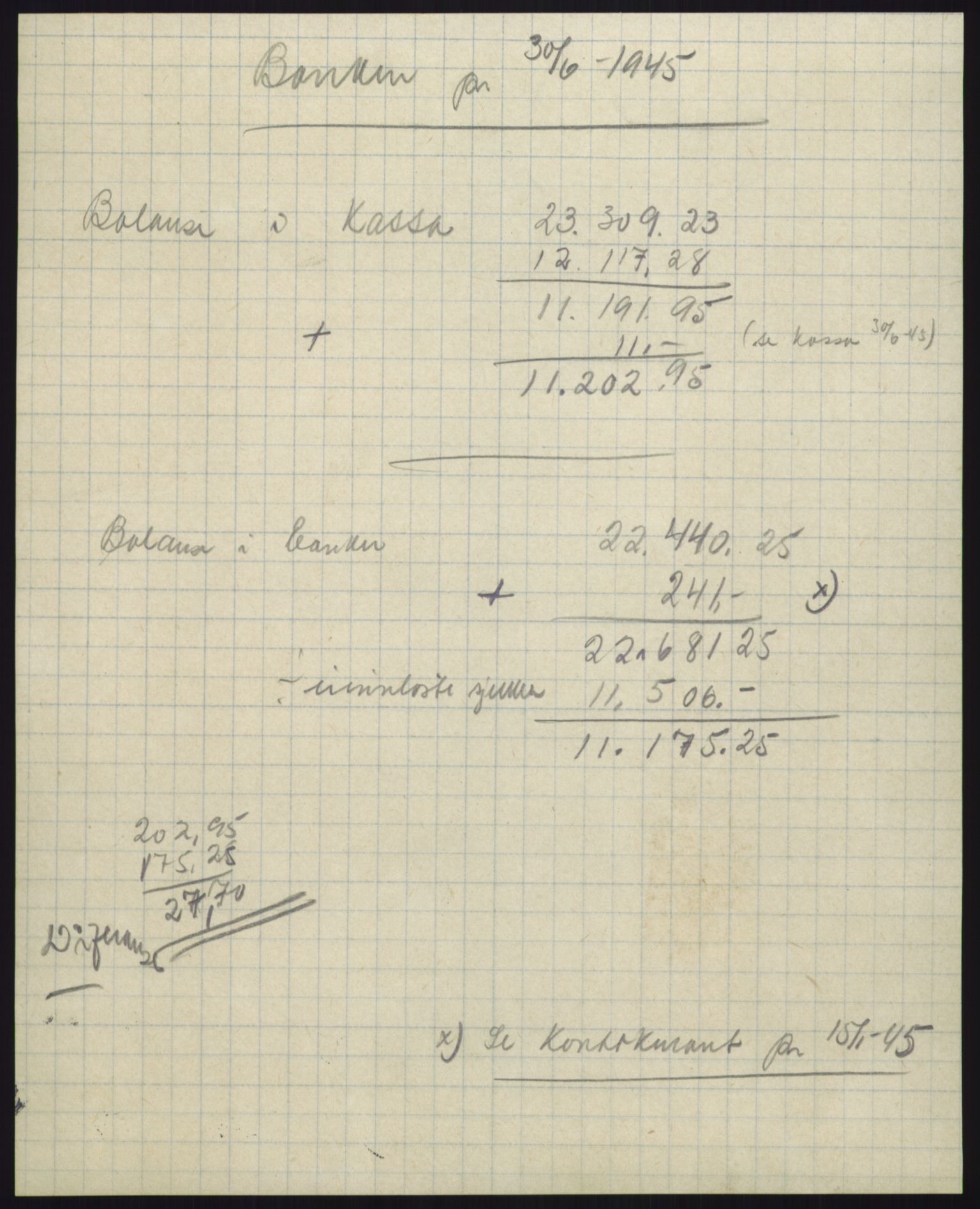 Forsvarsdepartementet, 10. kontor / Oppgjørskontoret, AV/RA-RAFA-1225/D/Db/L0180: Lista oppgjørskontor, 1942-1952, s. 2089