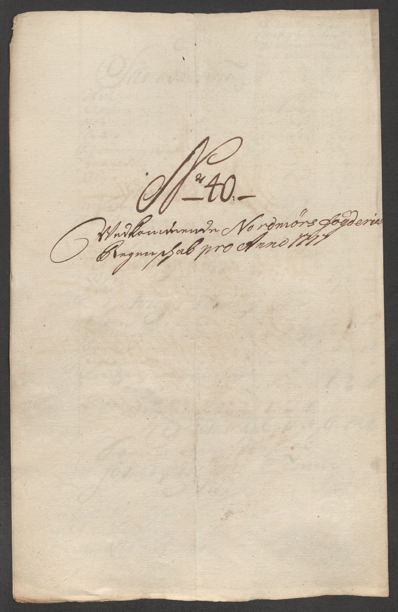 Rentekammeret inntil 1814, Reviderte regnskaper, Fogderegnskap, RA/EA-4092/R56/L3750: Fogderegnskap Nordmøre, 1717, s. 246