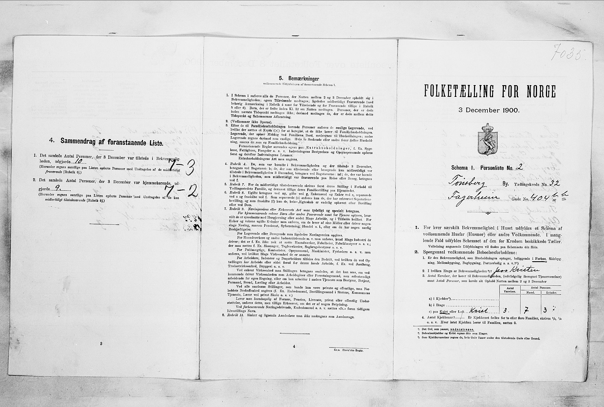RA, Folketelling 1900 for 0705 Tønsberg kjøpstad, 1900, s. 4832