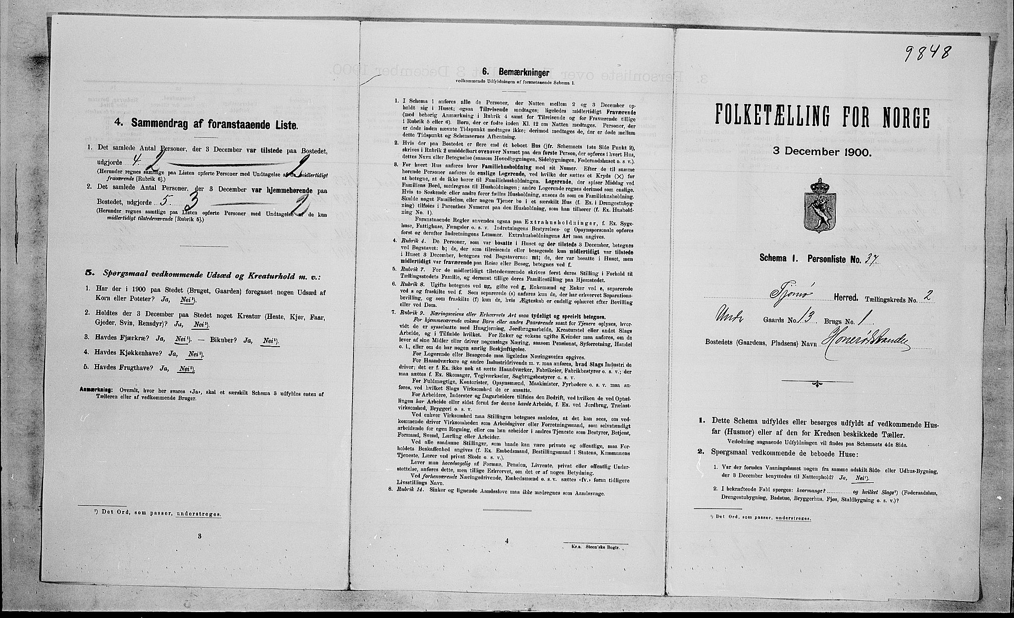 RA, Folketelling 1900 for 0723 Tjøme herred, 1900, s. 316