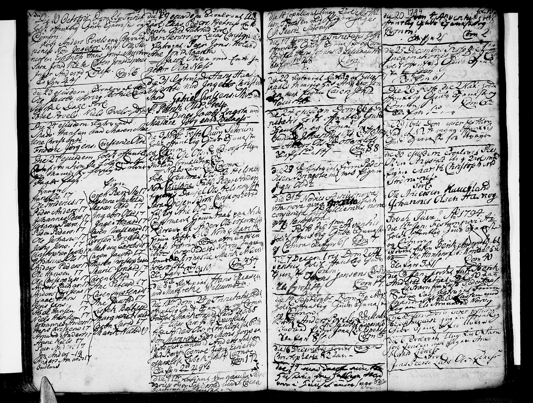 Ministerialprotokoller, klokkerbøker og fødselsregistre - Nordland, AV/SAT-A-1459/852/L0735: Ministerialbok nr. 852A05, 1762-1820, s. 152
