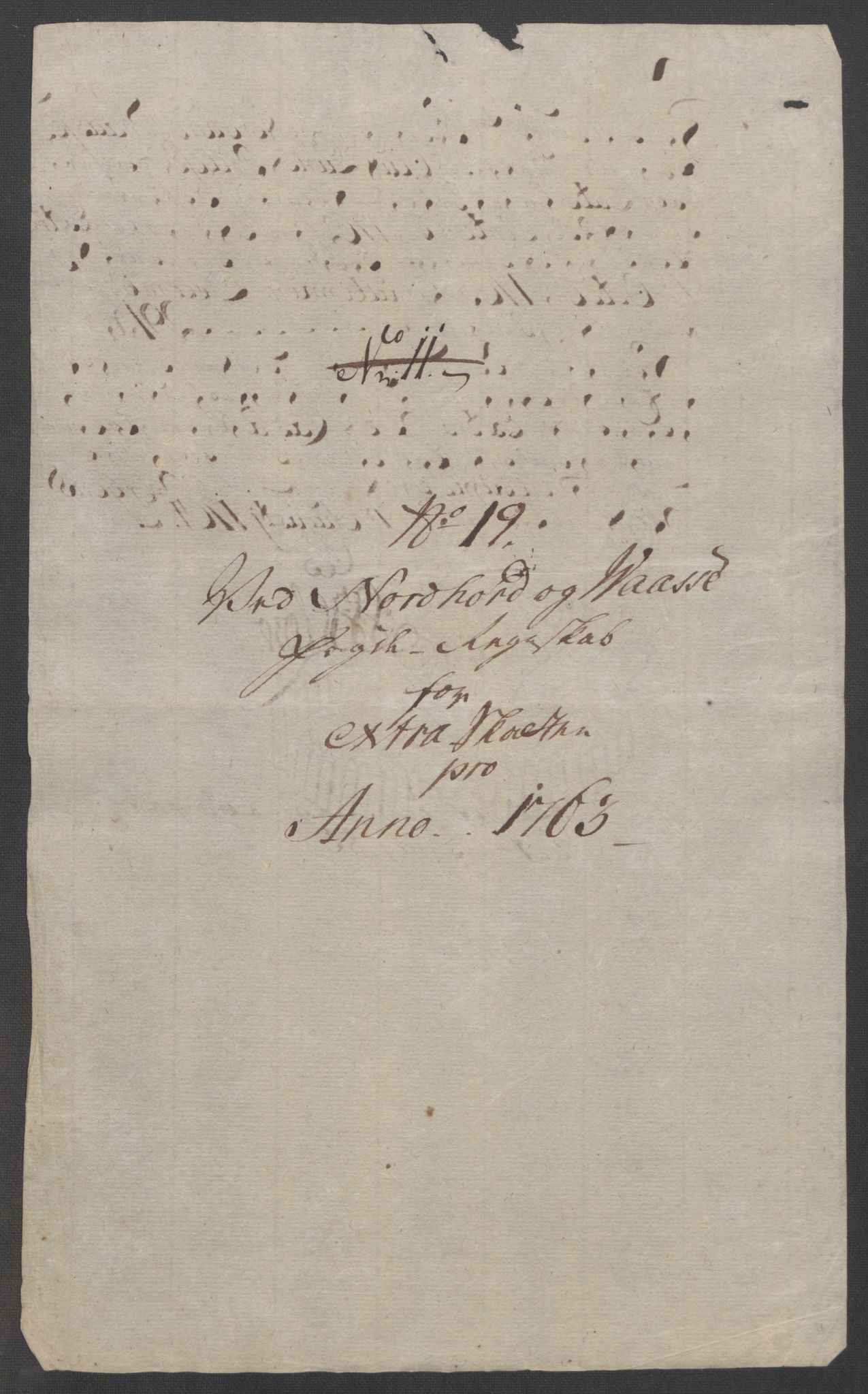 Rentekammeret inntil 1814, Reviderte regnskaper, Fogderegnskap, RA/EA-4092/R51/L3303: Ekstraskatten Nordhordland og Voss, 1762-1772, s. 72
