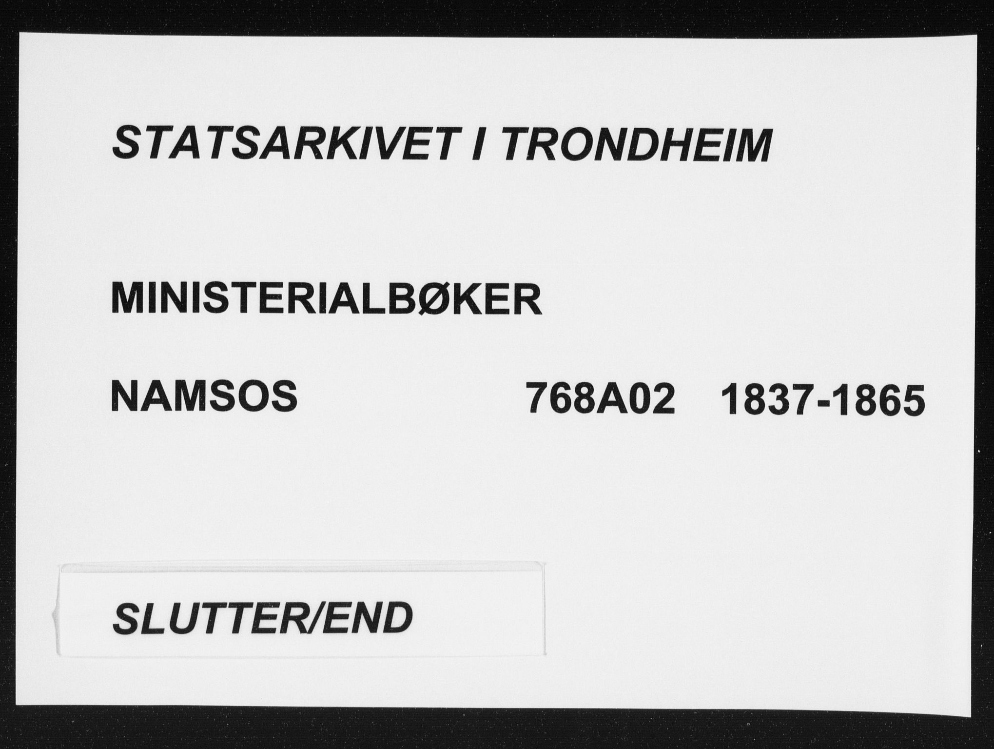 Ministerialprotokoller, klokkerbøker og fødselsregistre - Nord-Trøndelag, SAT/A-1458/768/L0567: Ministerialbok nr. 768A02, 1837-1865, s. 75