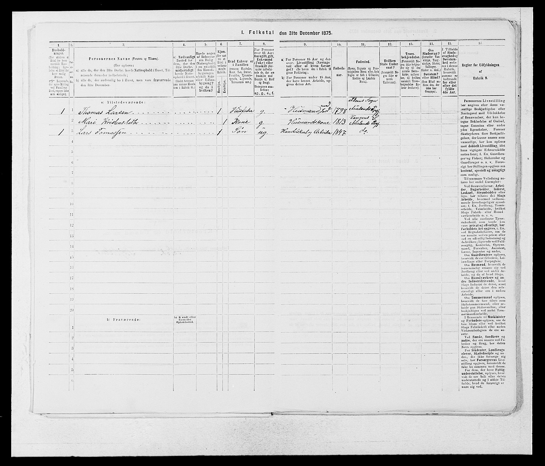 SAB, Folketelling 1875 for 1421P Aurland prestegjeld, 1875, s. 24