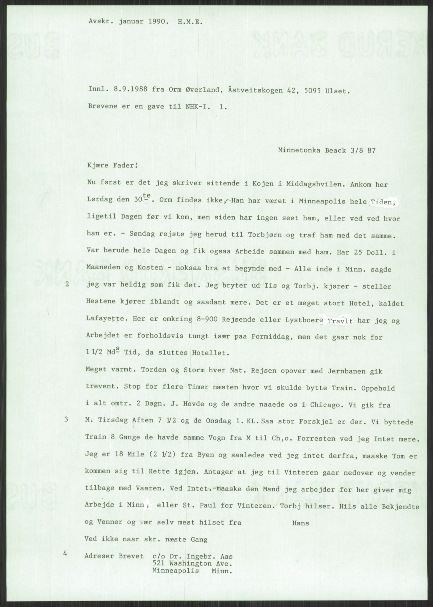 Samlinger til kildeutgivelse, Amerikabrevene, AV/RA-EA-4057/F/L0030: Innlån fra Rogaland: Vatnaland - Øverland, 1838-1914, s. 717