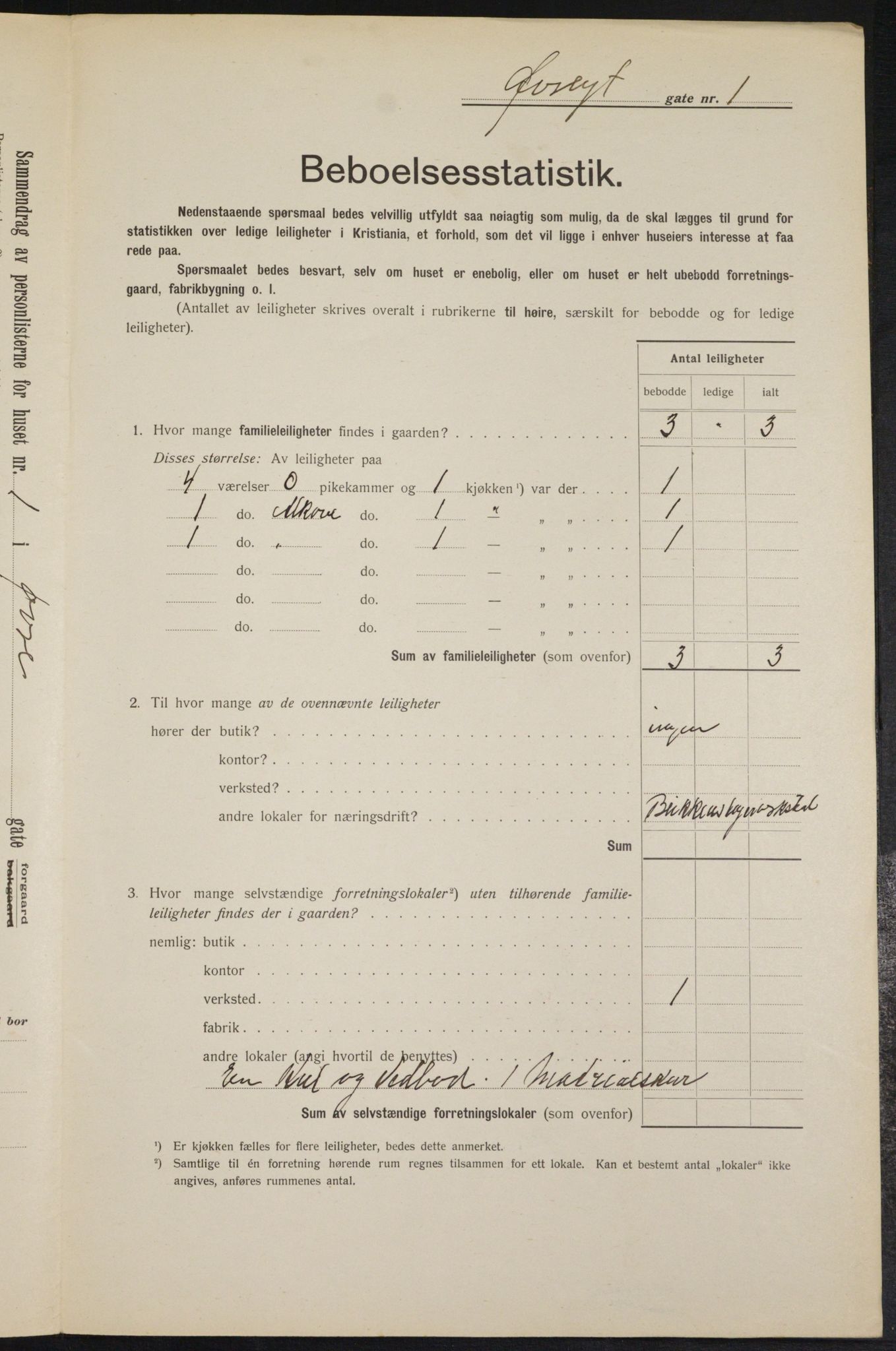 OBA, Kommunal folketelling 1.2.1912 for Kristiania, 1912, s. 129767