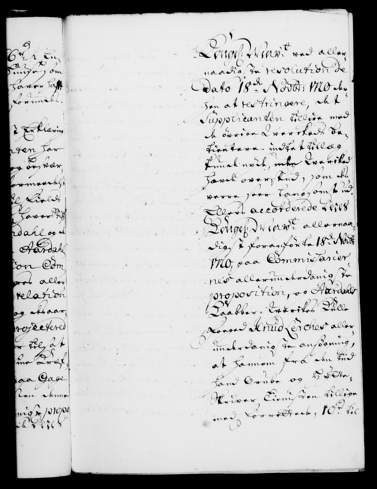 Rentekammeret, Kammerkanselliet, RA/EA-3111/G/Gf/Gfa/L0004: Norsk relasjons- og resolusjonsprotokoll (merket RK 52.4), 1721, s. 185