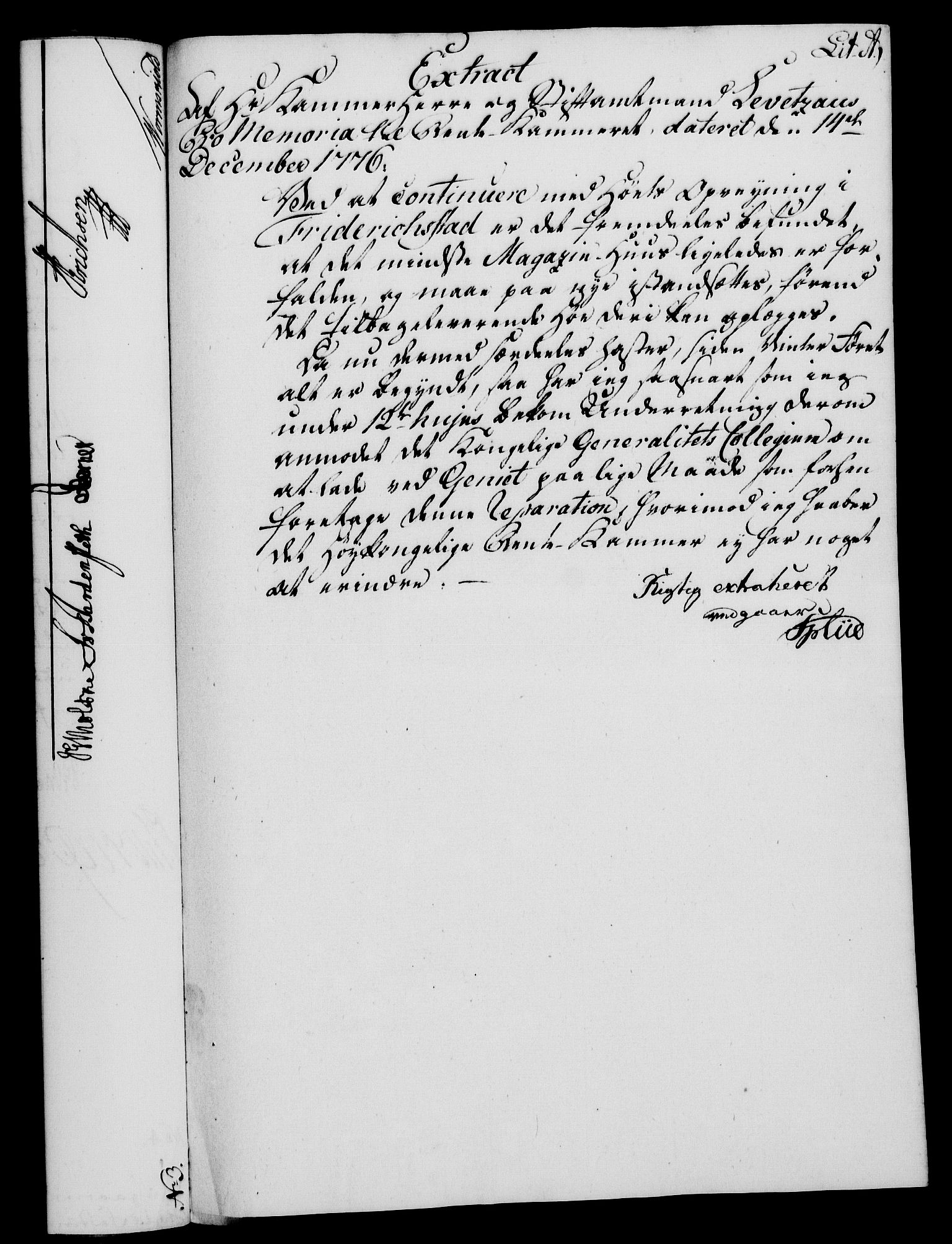 Rentekammeret, Kammerkanselliet, RA/EA-3111/G/Gf/Gfa/L0059: Norsk relasjons- og resolusjonsprotokoll (merket RK 52.59), 1777, s. 106