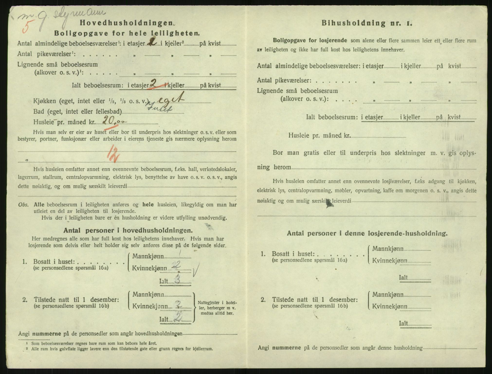 SAK, Folketelling 1920 for 0903 Arendal kjøpstad, 1920, s. 8293