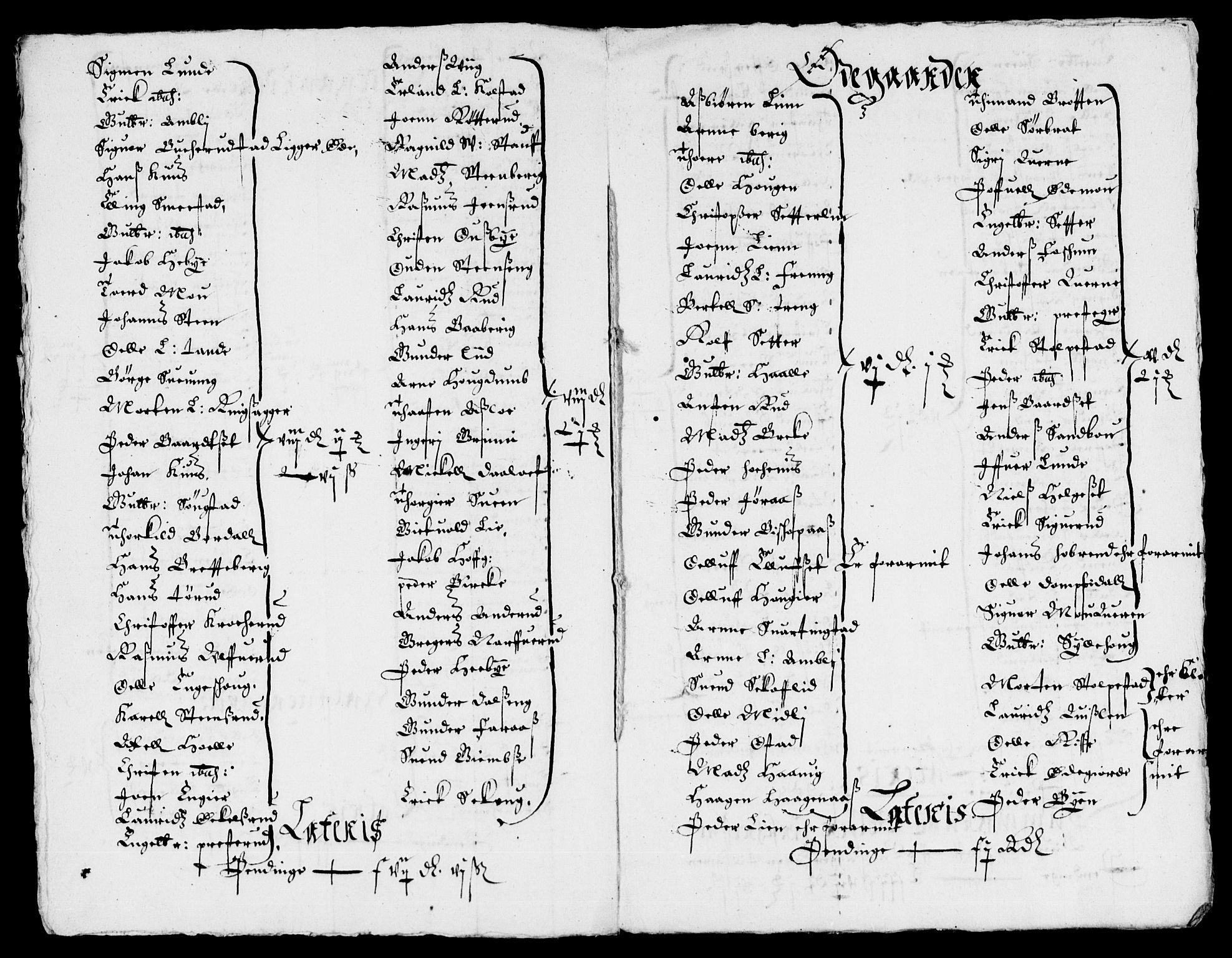 Rentekammeret inntil 1814, Reviderte regnskaper, Lensregnskaper, AV/RA-EA-5023/R/Rb/Rba/L0174: Akershus len, 1643-1644