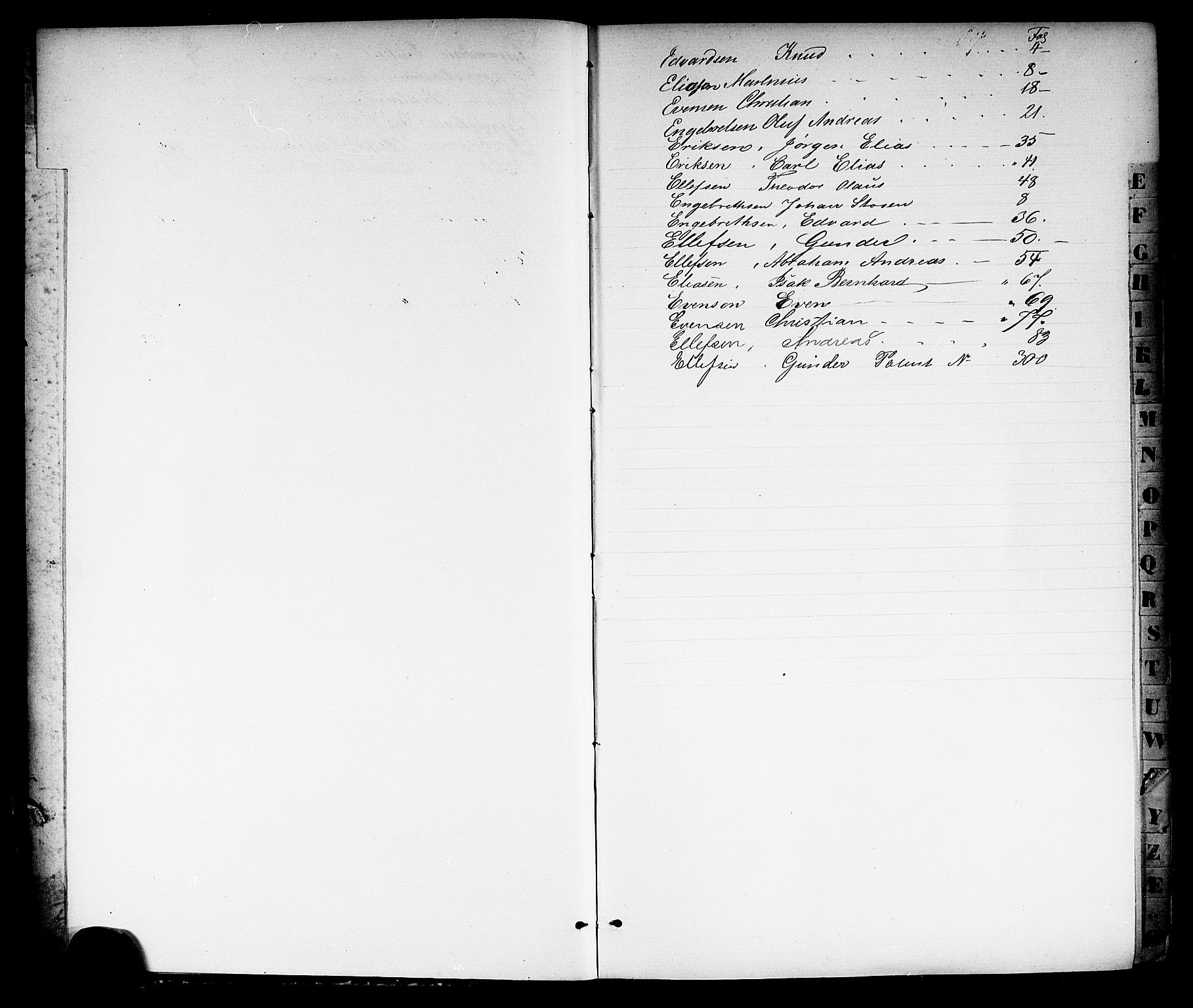 Porsgrunn innrulleringskontor, AV/SAKO-A-829/F/Fb/L0003: Annotasjonsrulle, 1860-1870, s. 6