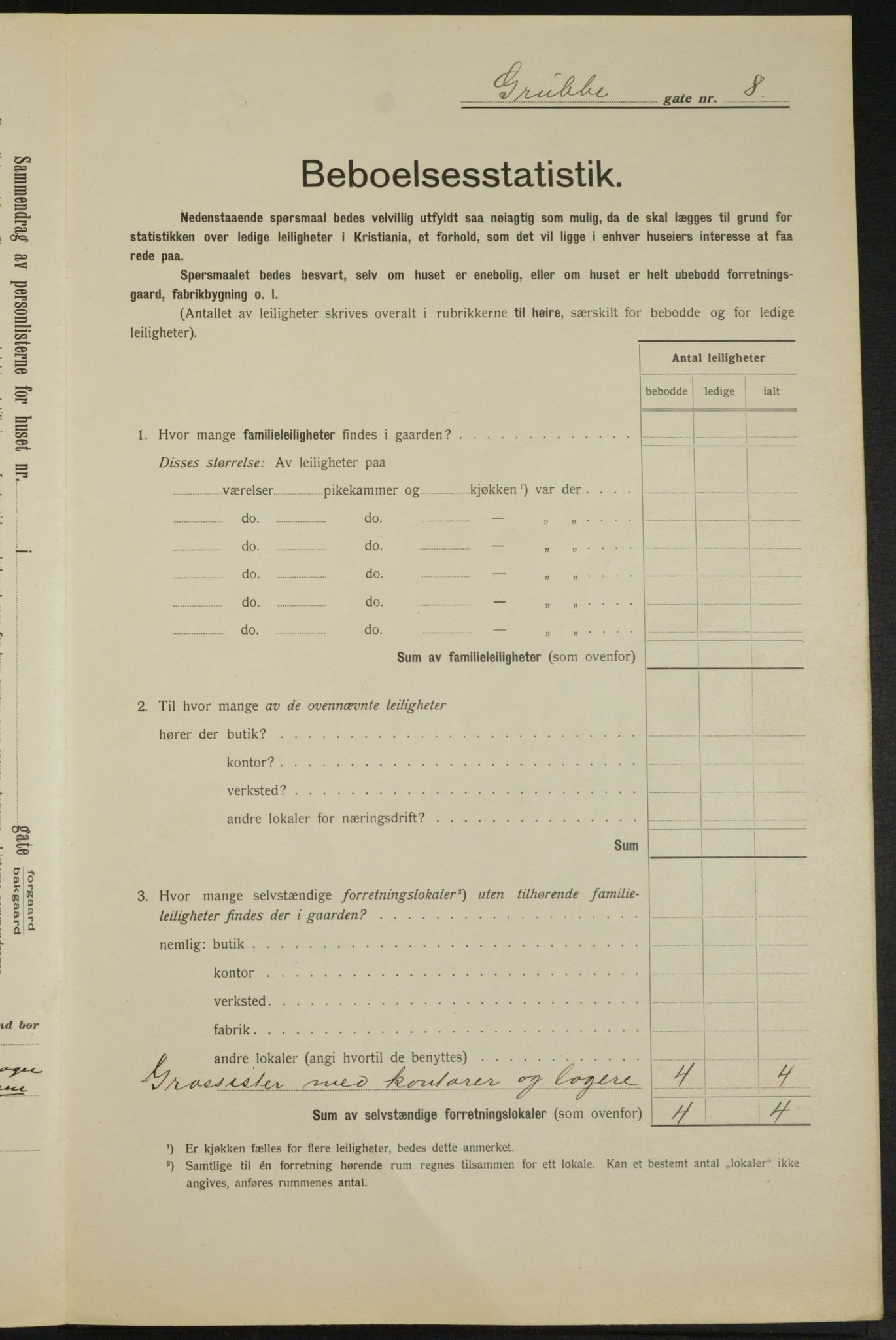 OBA, Kommunal folketelling 1.2.1913 for Kristiania, 1913, s. 30287