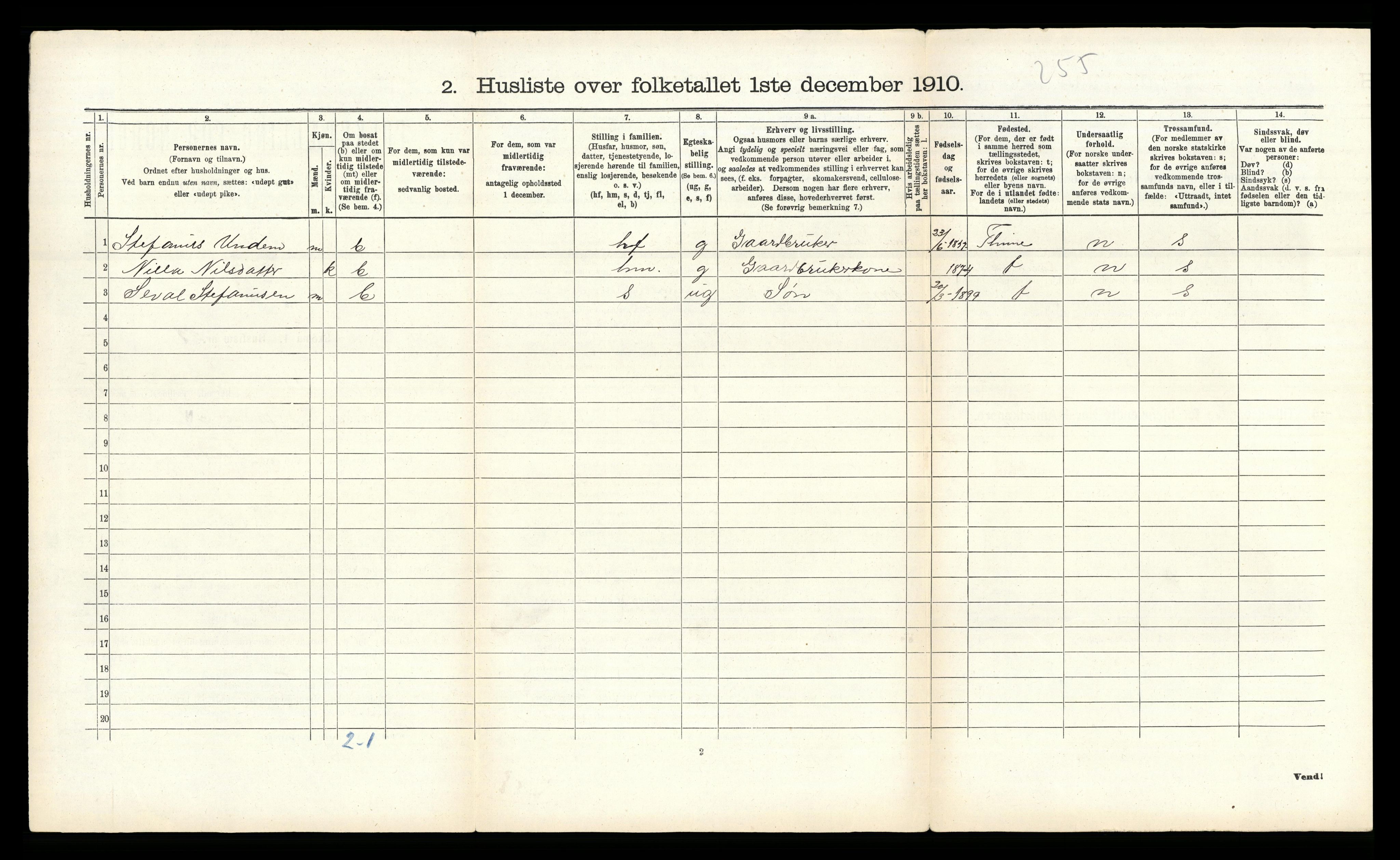 RA, Folketelling 1910 for 1154 Skjold herred, 1910, s. 131