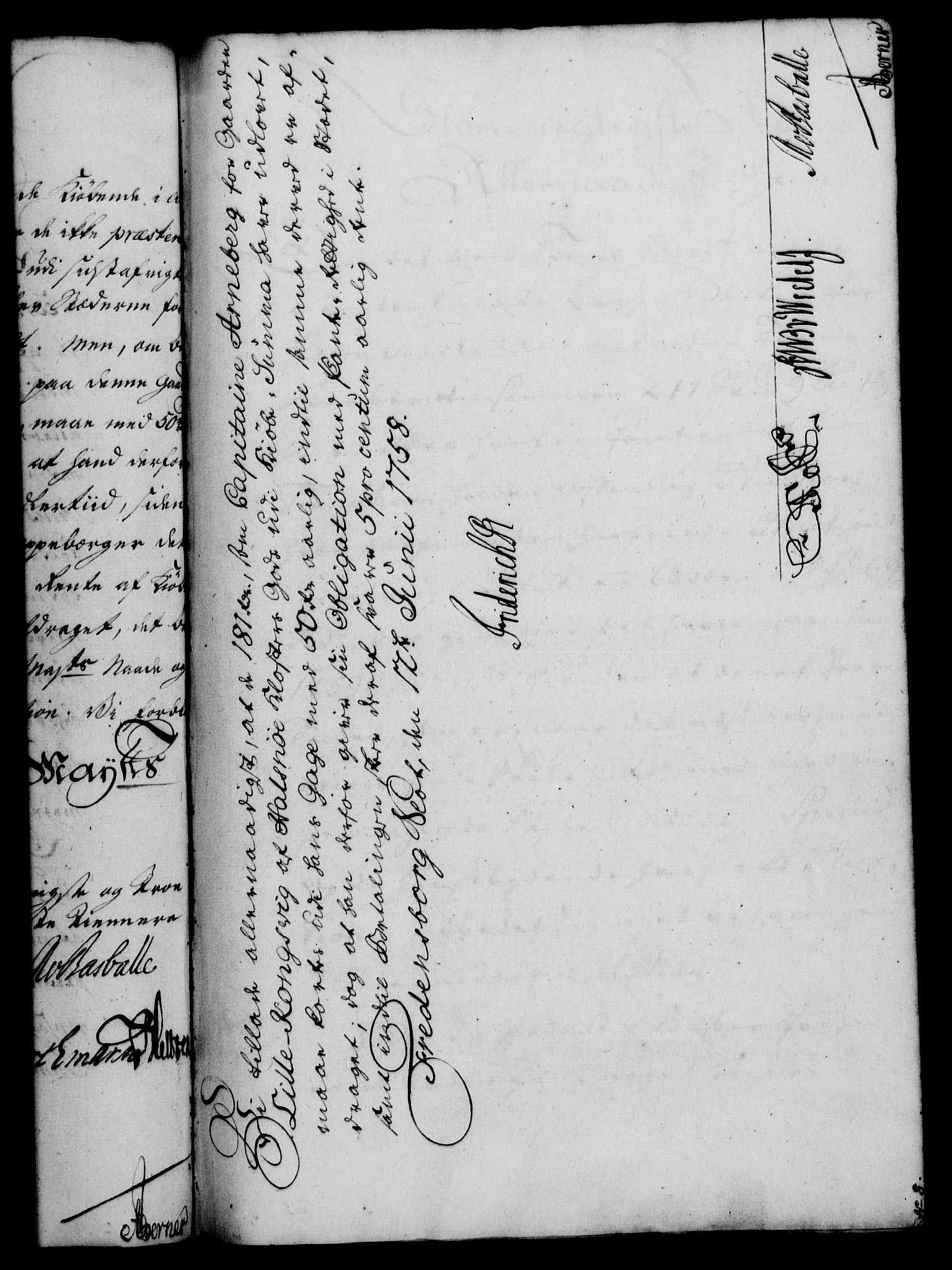 Rentekammeret, Kammerkanselliet, RA/EA-3111/G/Gf/Gfa/L0040: Norsk relasjons- og resolusjonsprotokoll (merket RK 52.40), 1758, s. 426