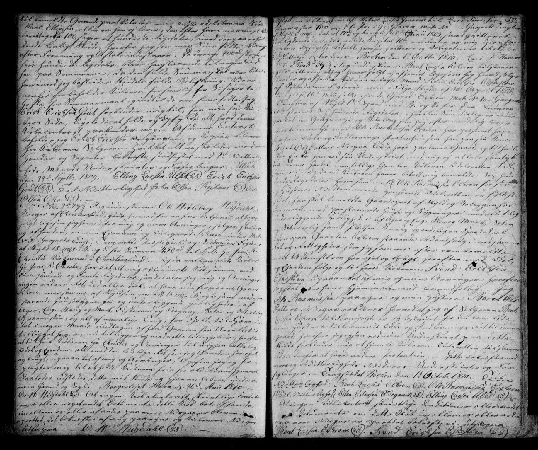 Nordmøre sorenskriveri, SAT/A-4132/1/2/2Ca/L0011: Pantebok nr. 7, 1804-1812, s. 297