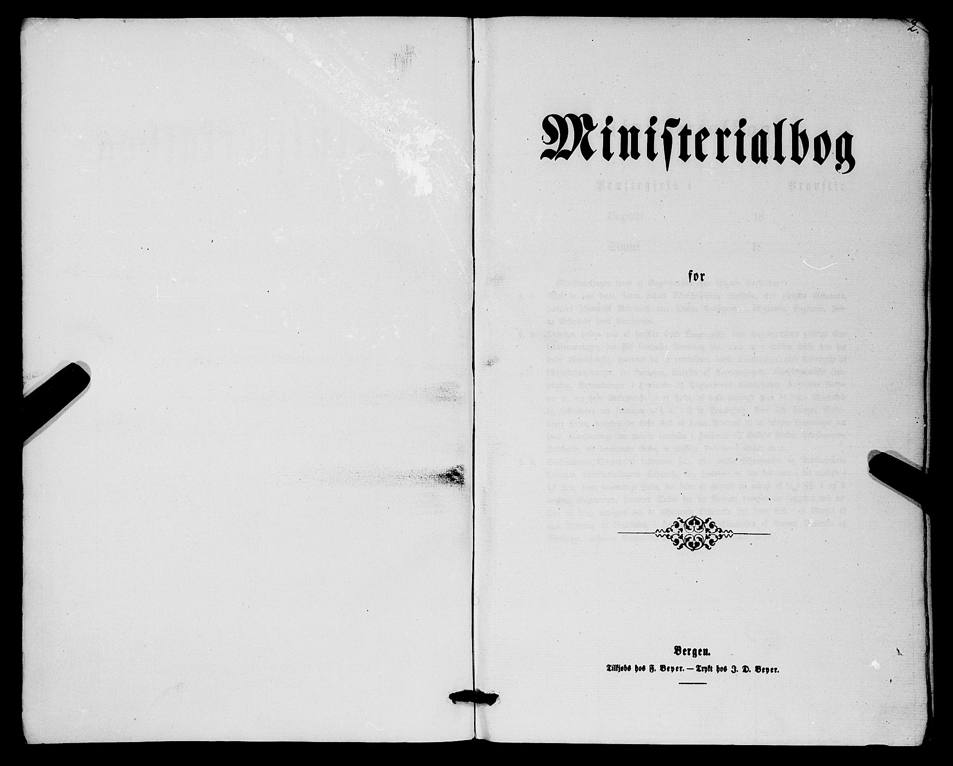 Førde sokneprestembete, AV/SAB-A-79901/H/Haa/Haaa/L0009: Ministerialbok nr. A 9, 1861-1877, s. 2