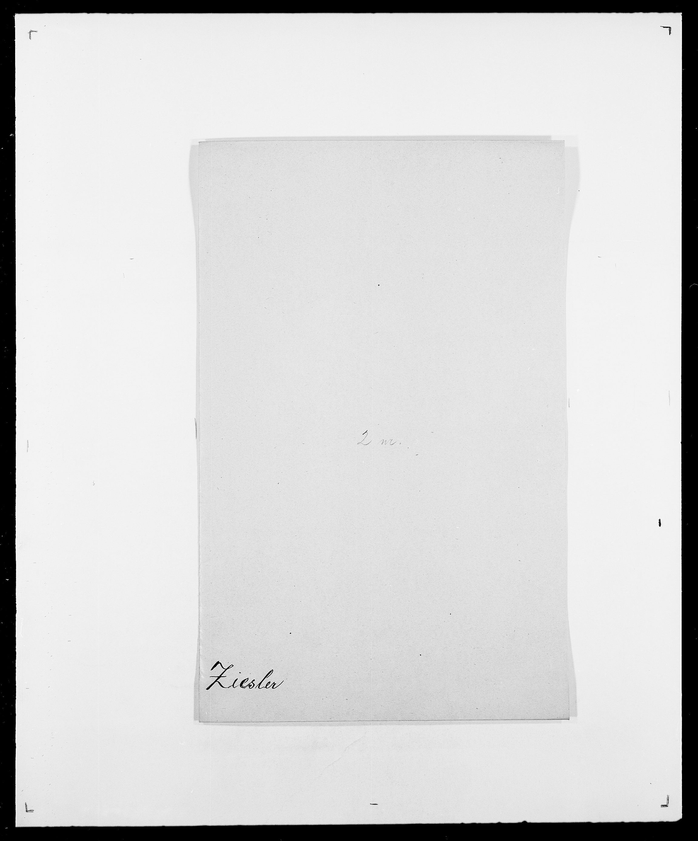 Delgobe, Charles Antoine - samling, AV/SAO-PAO-0038/D/Da/L0043: Wulfsberg - v. Zanten, s. 159