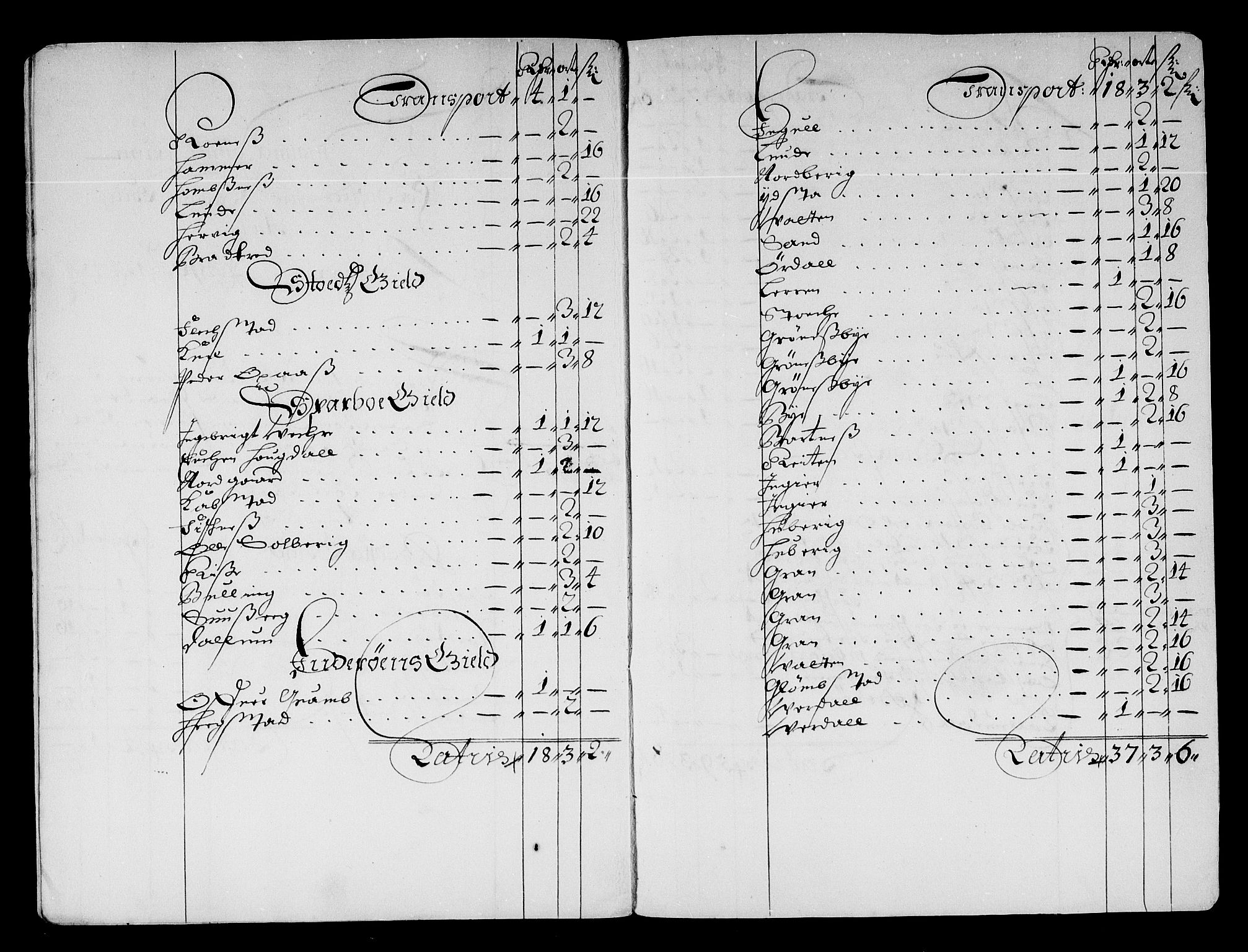 Rentekammeret inntil 1814, Reviderte regnskaper, Stiftamtstueregnskaper, Trondheim stiftamt og Nordland amt, RA/EA-6044/R/Re/L0051: Trondheim stiftamt og Nordland amt, 1678