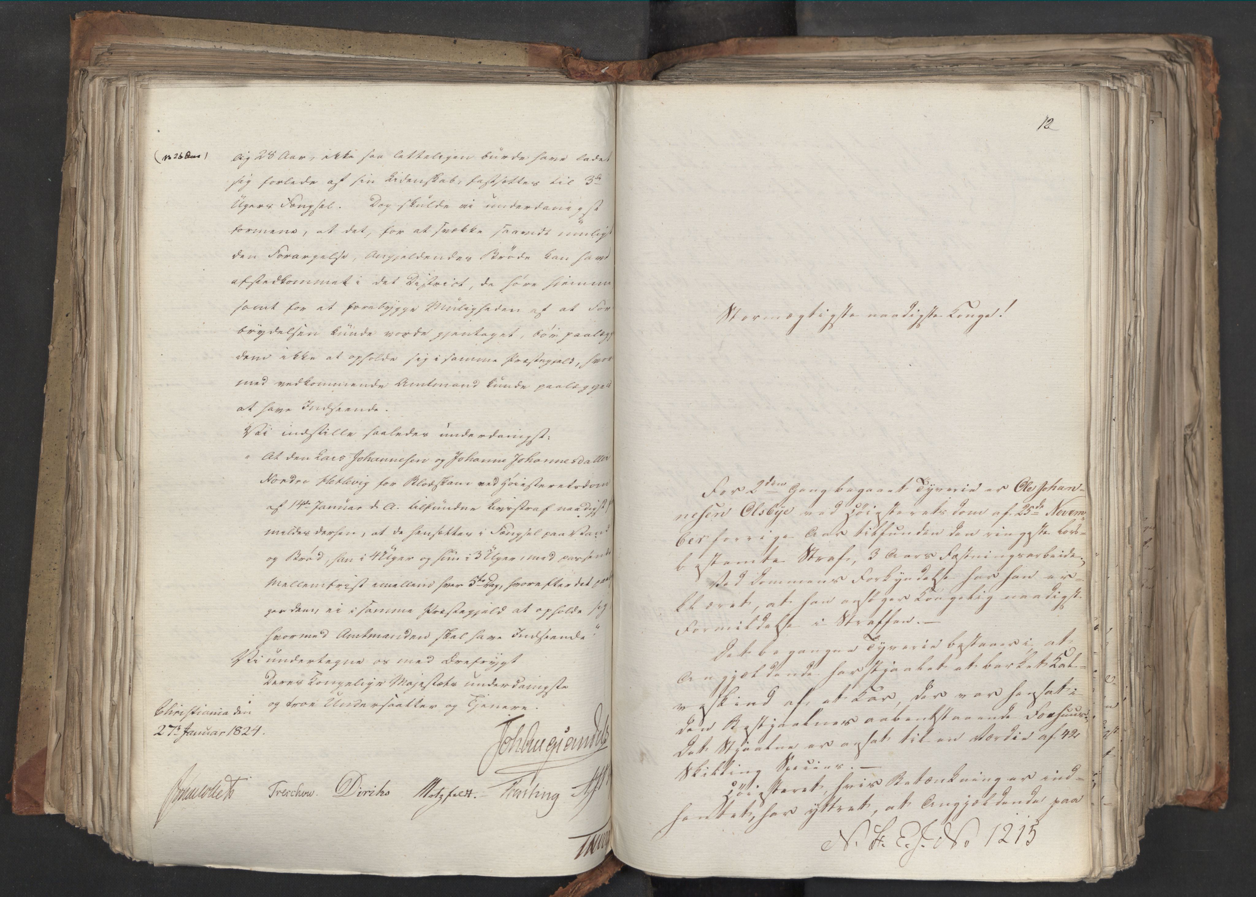 Statsrådsavdelingen i Stockholm, AV/RA-S-1003/D/Da/L0037: Regjeringsinnstillinger nr. 1115-1403, 1824, s. 290