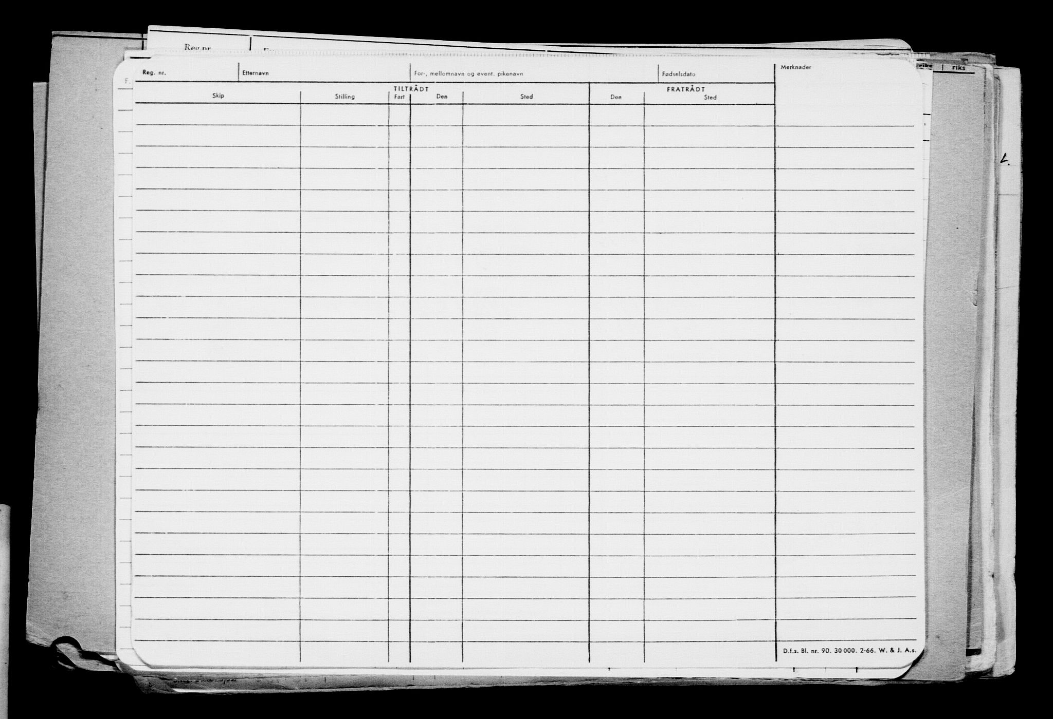 Direktoratet for sjømenn, AV/RA-S-3545/G/Gb/L0116: Hovedkort, 1913, s. 278