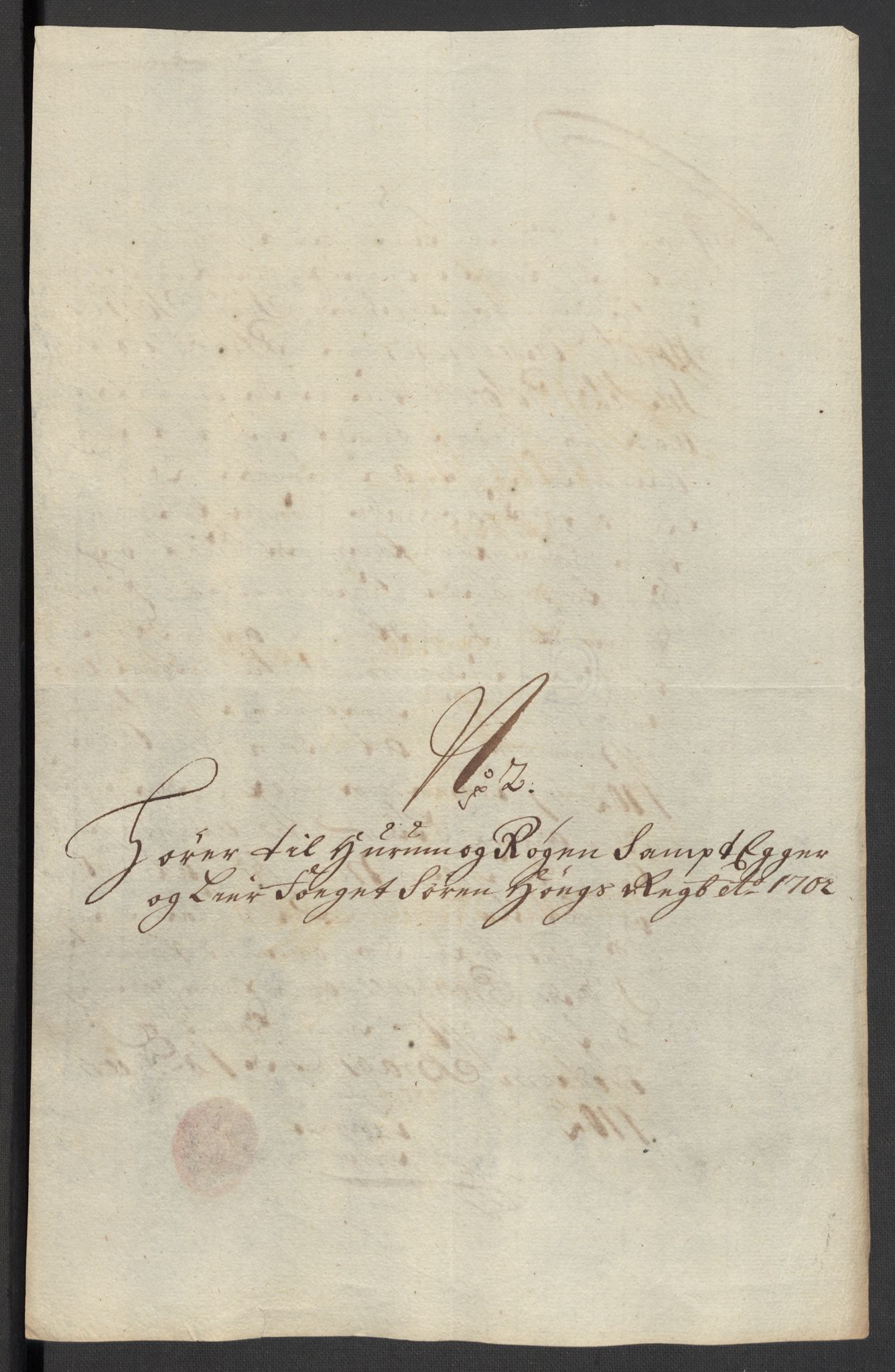 Rentekammeret inntil 1814, Reviderte regnskaper, Fogderegnskap, AV/RA-EA-4092/R30/L1698: Fogderegnskap Hurum, Røyken, Eiker og Lier, 1702, s. 23