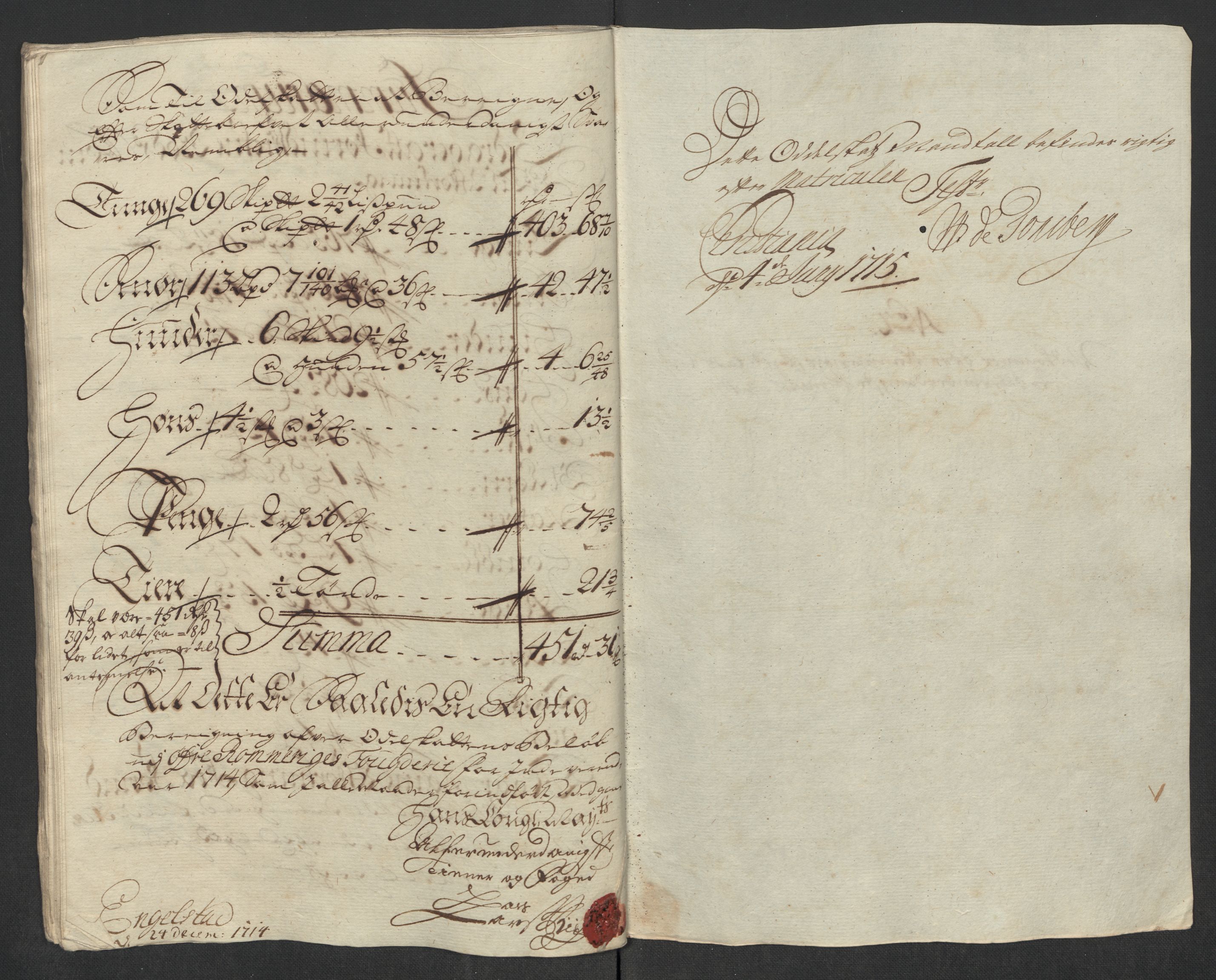 Rentekammeret inntil 1814, Reviderte regnskaper, Fogderegnskap, AV/RA-EA-4092/R12/L0723: Fogderegnskap Øvre Romerike, 1713-1714, s. 189