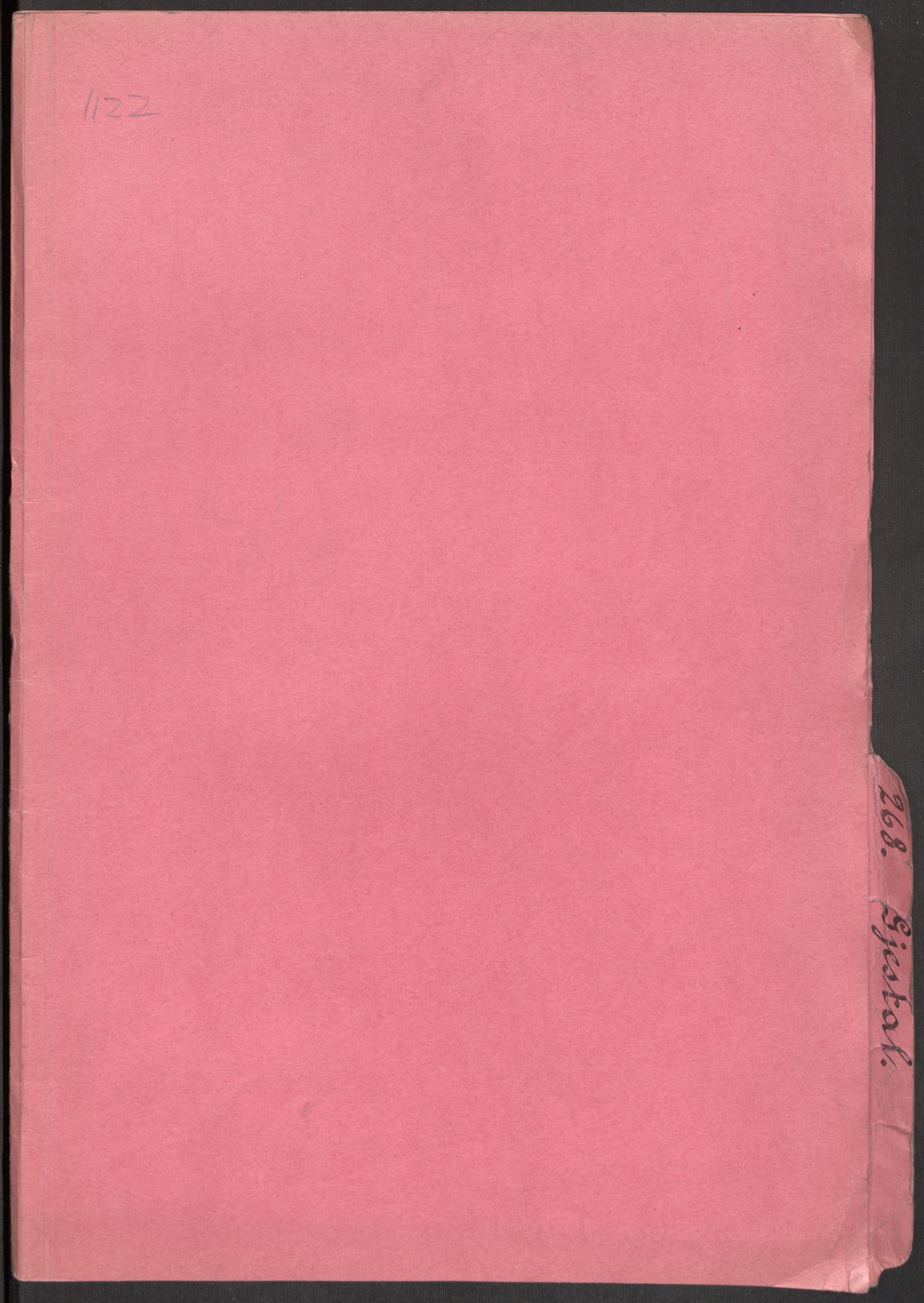SAST, Folketelling 1920 for 1122 Gjesdal herred, 1920, s. 1