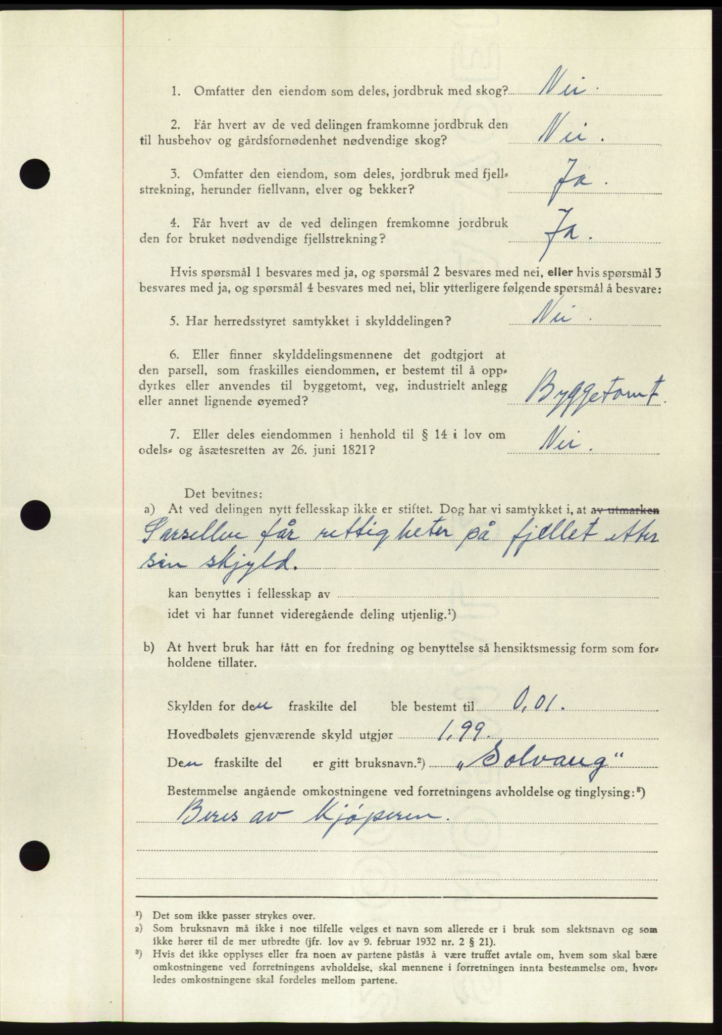 Søre Sunnmøre sorenskriveri, AV/SAT-A-4122/1/2/2C/L0082: Pantebok nr. 8A, 1948-1948, Dagboknr: 354/1948