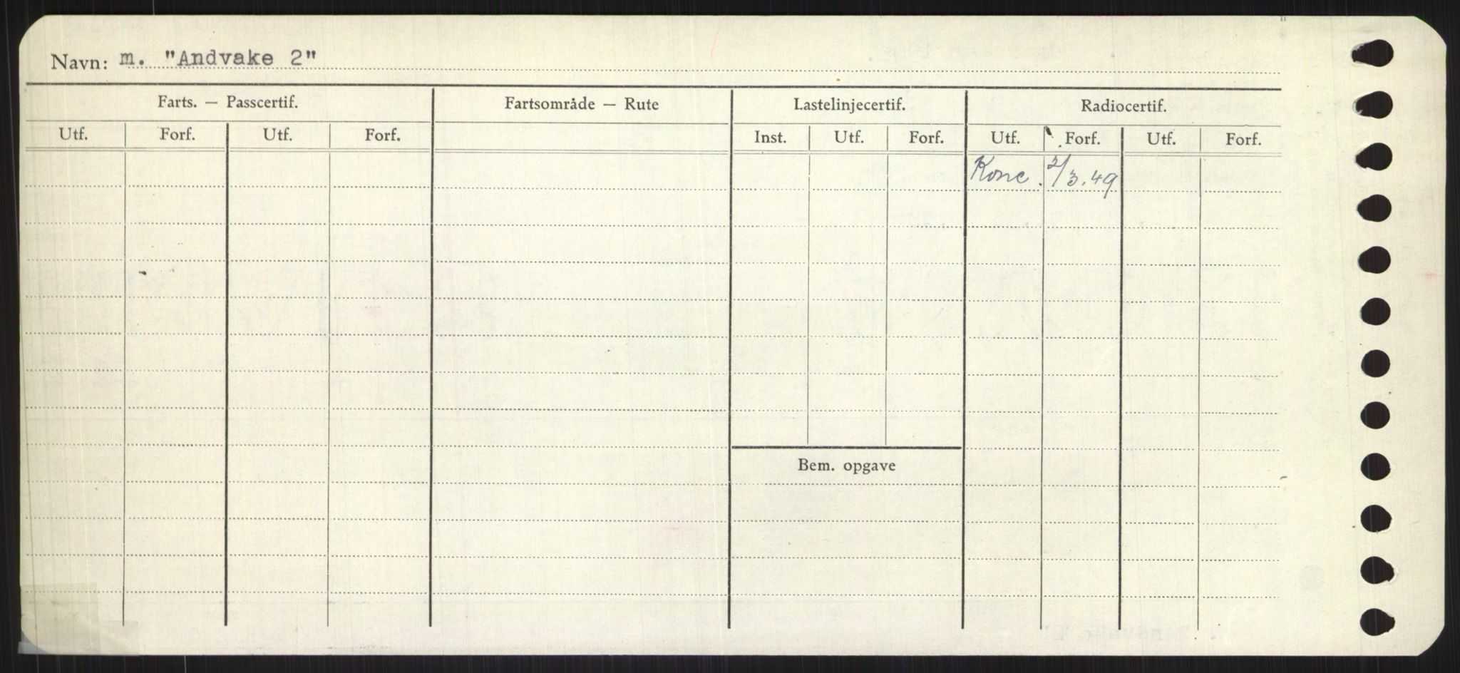 Sjøfartsdirektoratet med forløpere, Skipsmålingen, RA/S-1627/H/Ha/L0001/0001: Fartøy, A-Eig / Fartøy A-Bjøn, s. 248