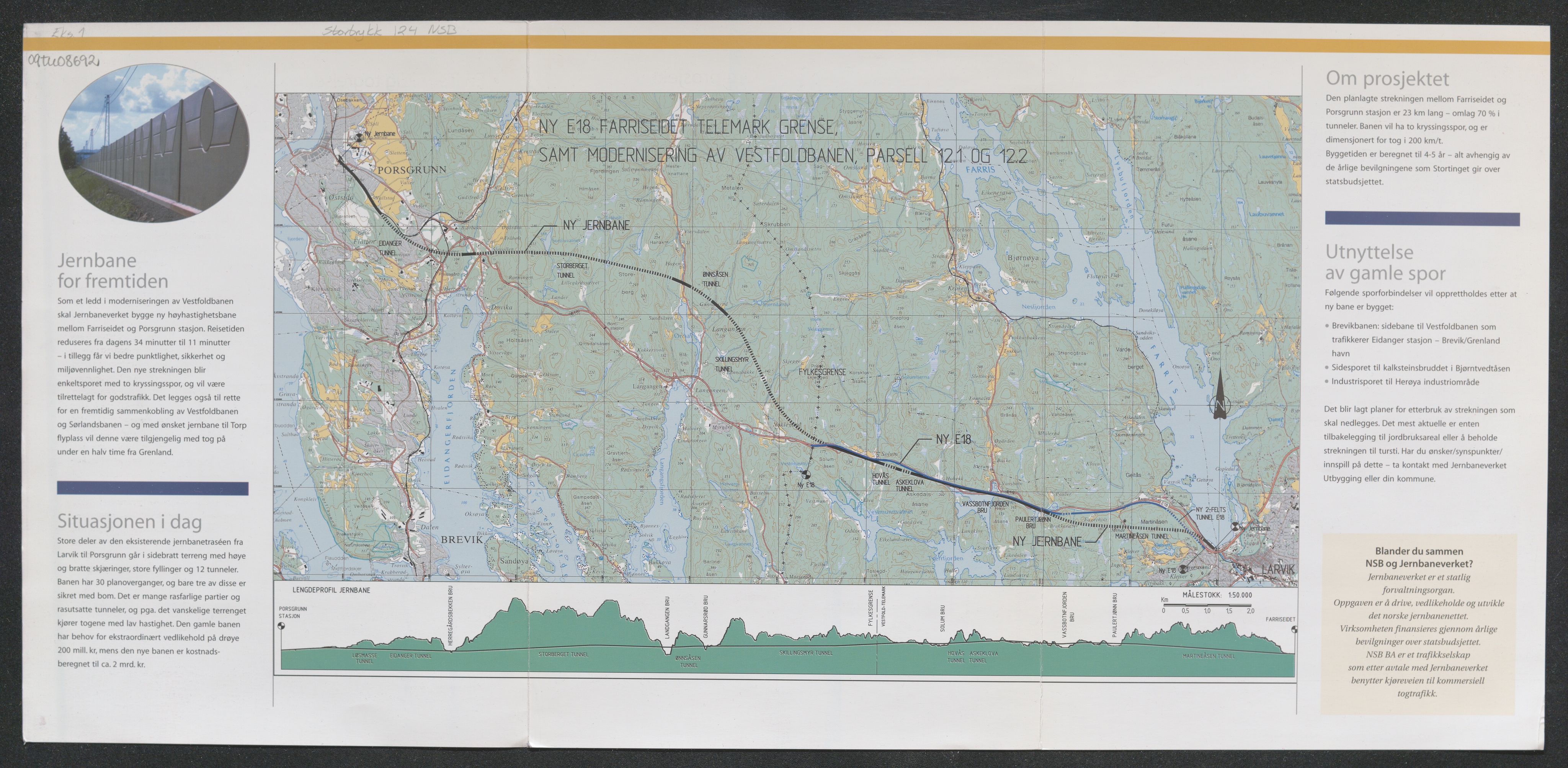 Norges Statsbaner Bibliotek (NSB), SAKO/A-355/F/Fb/L0002: Stortrykk 76 - 139, 1952-2002