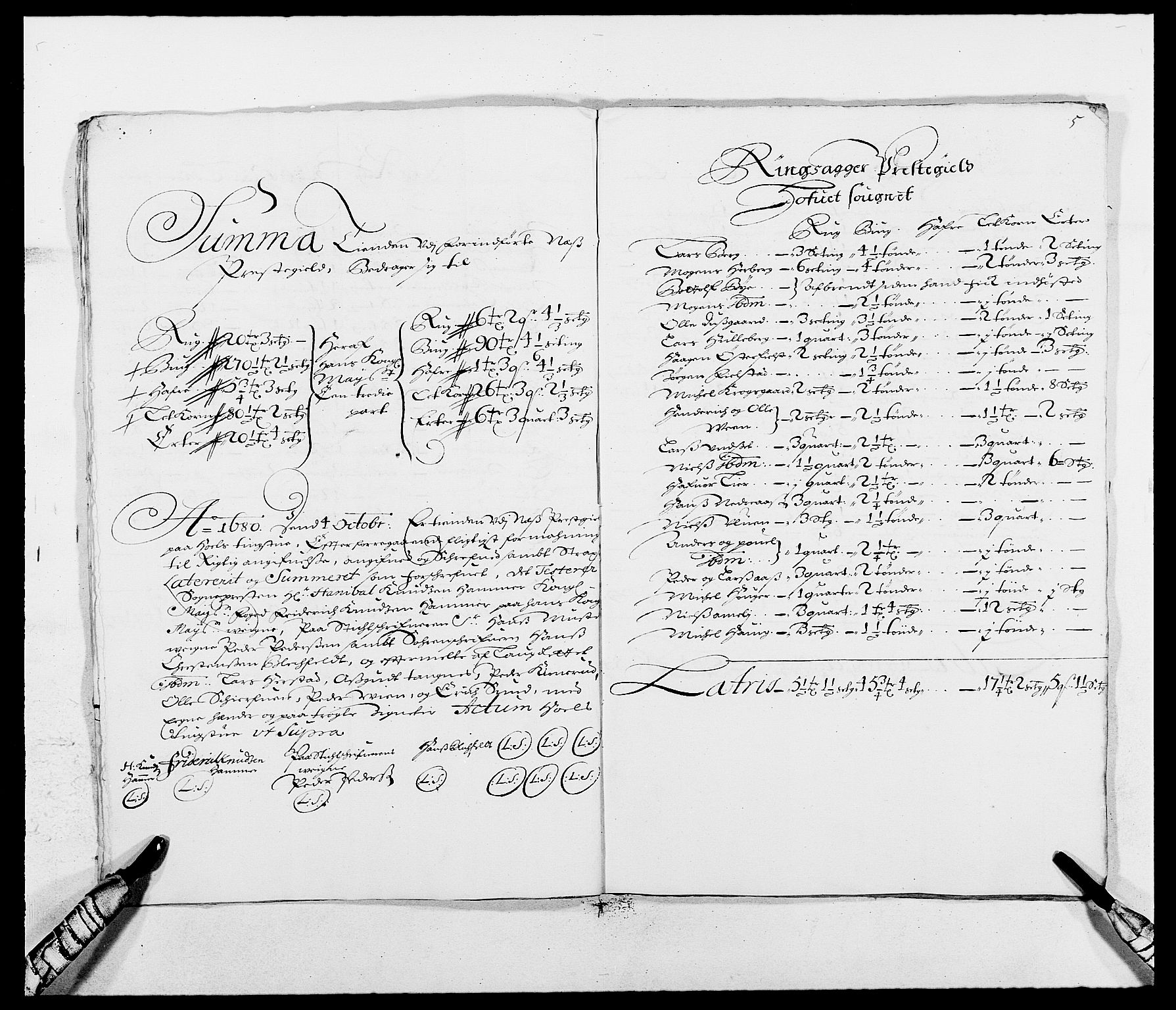 Rentekammeret inntil 1814, Reviderte regnskaper, Fogderegnskap, AV/RA-EA-4092/R16/L1020: Fogderegnskap Hedmark, 1680, s. 145