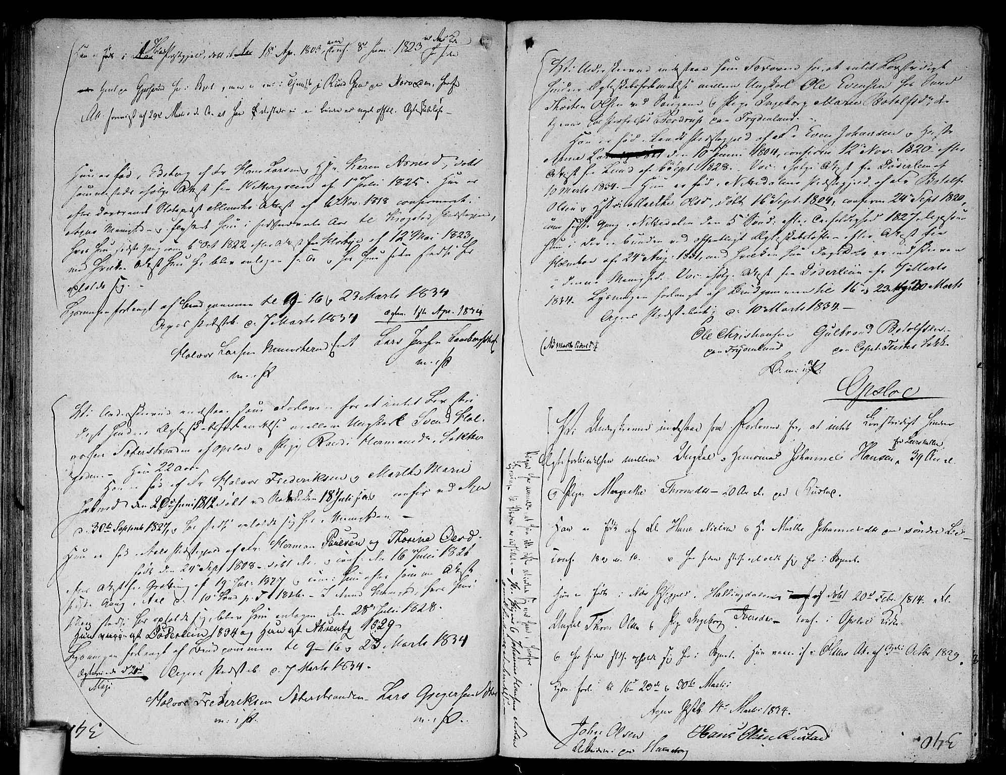 Aker prestekontor kirkebøker, AV/SAO-A-10861/F/L0014b: Ministerialbok nr. 14B, 1820-1834