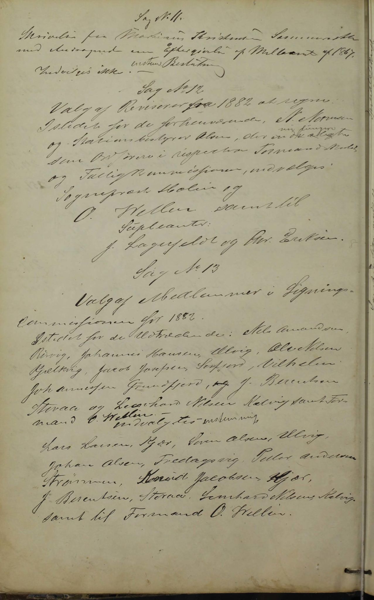 Tysfjord kommune. Formannskapet, AIN/K-18500.150/100/L0001: Forhandlingsprotokoll for Tysfjordens formandskab, 1869-1895