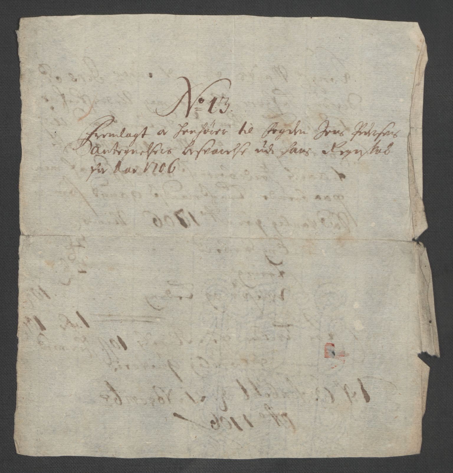 Rentekammeret inntil 1814, Reviderte regnskaper, Fogderegnskap, AV/RA-EA-4092/R11/L0590: Fogderegnskap Nedre Romerike, 1706-1707, s. 206