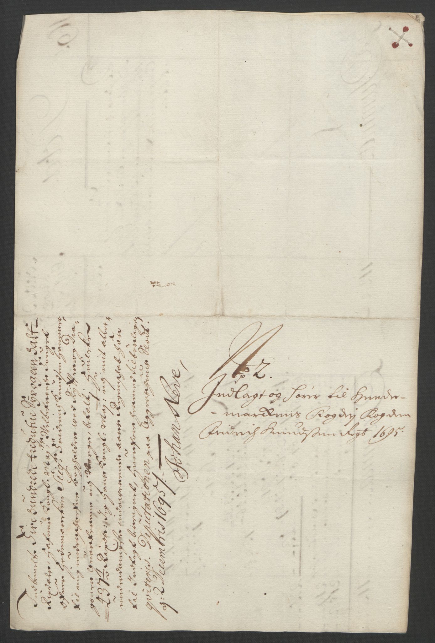 Rentekammeret inntil 1814, Reviderte regnskaper, Fogderegnskap, RA/EA-4092/R16/L1036: Fogderegnskap Hedmark, 1695-1696, s. 138