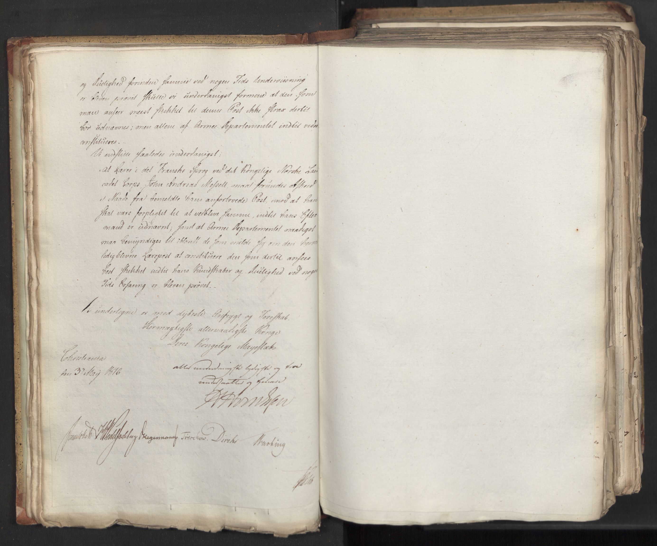 Statsrådsavdelingen i Stockholm, AV/RA-S-1003/D/Da/L0006: Regjeringsinnstillinger nr. 1247-1544, 1816, s. 24