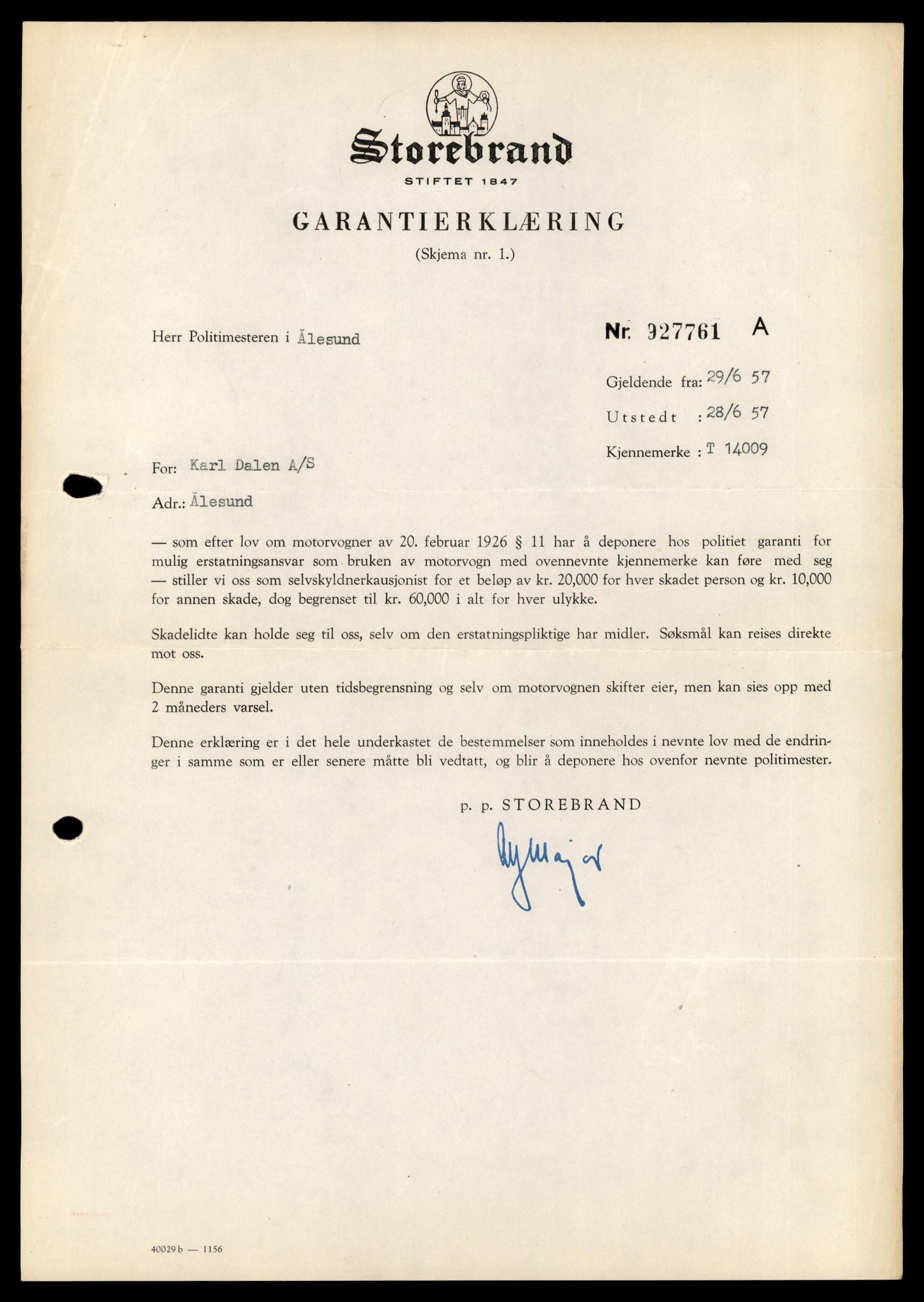 Møre og Romsdal vegkontor - Ålesund trafikkstasjon, AV/SAT-A-4099/F/Fe/L0042: Registreringskort for kjøretøy T 13906 - T 14079, 1927-1998, s. 1477