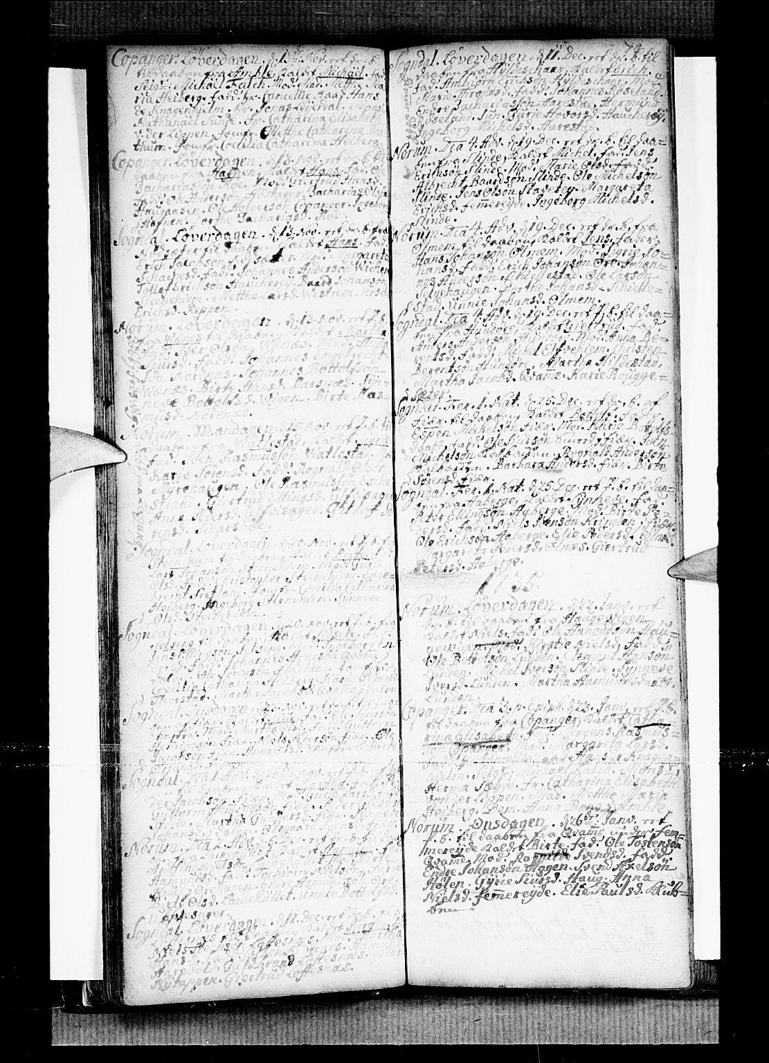 Sogndal sokneprestembete, SAB/A-81301/H/Haa/Haaa/L0002: Ministerialbok nr. A 2, 1725-1741, s. 40