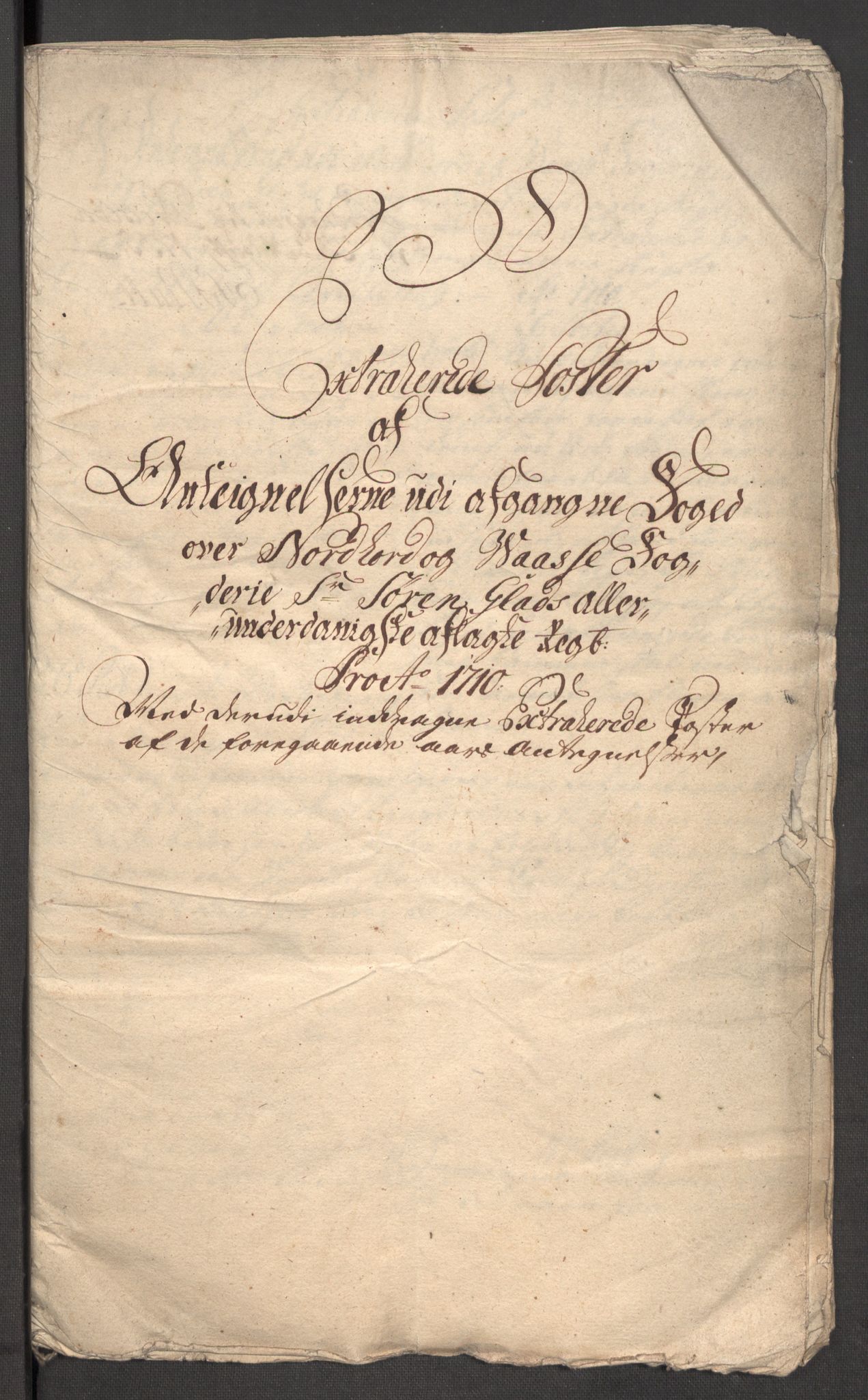 Rentekammeret inntil 1814, Reviderte regnskaper, Fogderegnskap, RA/EA-4092/R51/L3191: Fogderegnskap Nordhordland og Voss, 1710, s. 388