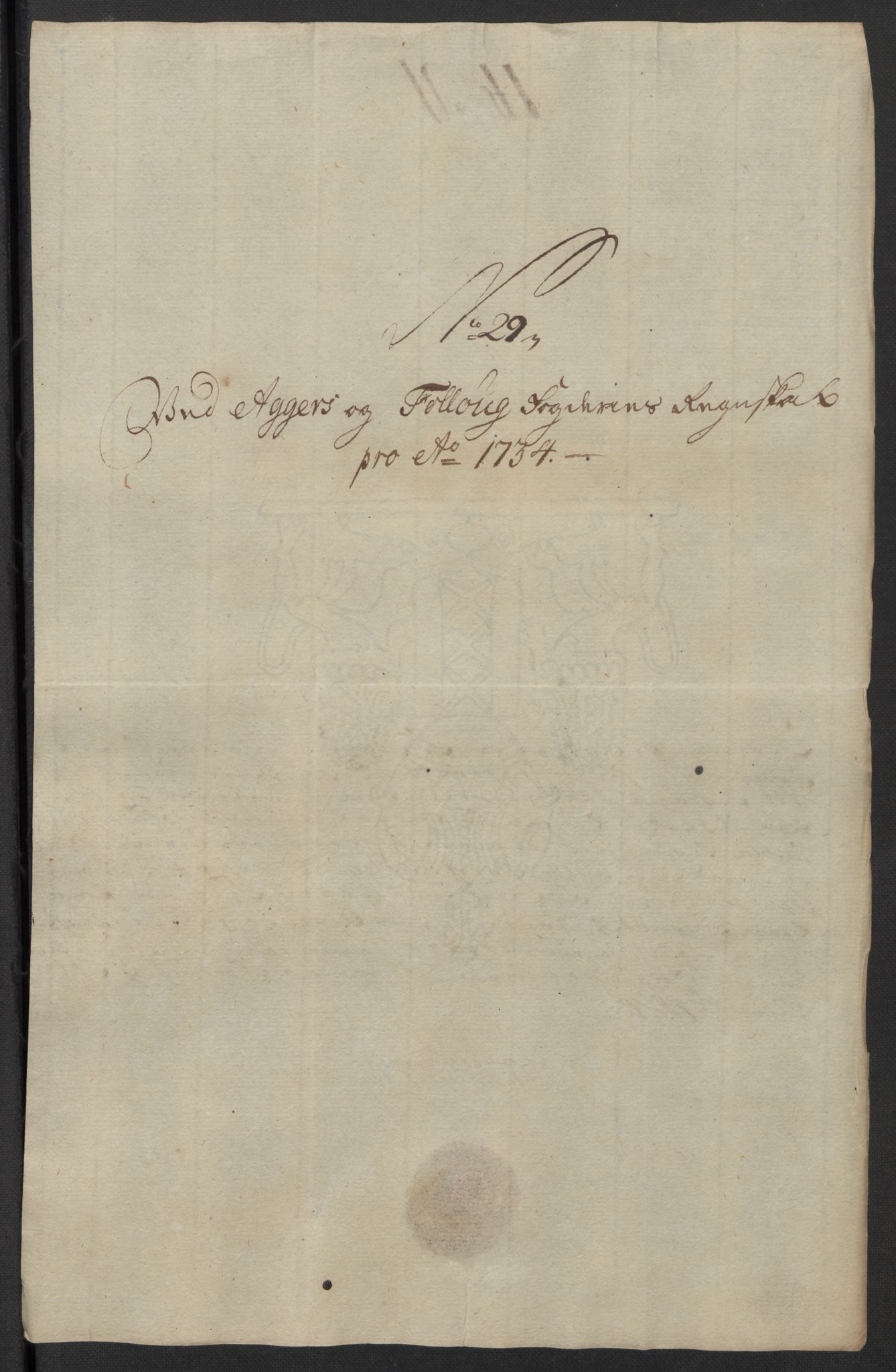 Rentekammeret inntil 1814, Reviderte regnskaper, Fogderegnskap, AV/RA-EA-4092/R10/L0473: Fogderegnskap Aker og Follo, 1734, s. 152