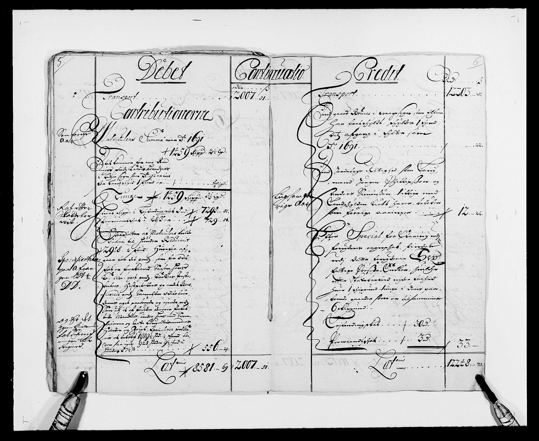 Rentekammeret inntil 1814, Reviderte regnskaper, Fogderegnskap, RA/EA-4092/R17/L1165: Fogderegnskap Gudbrandsdal, 1690-1692, s. 16