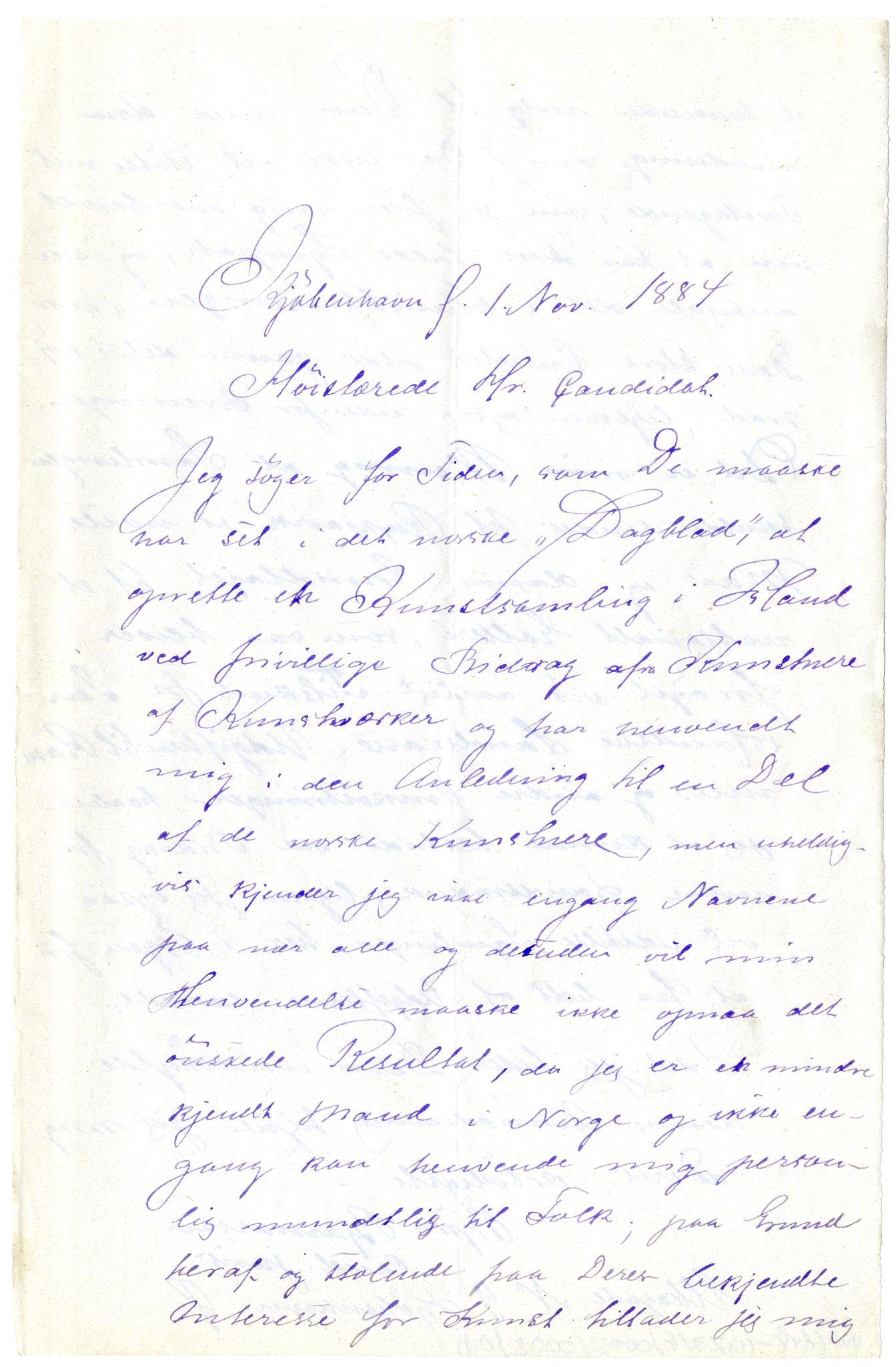 Diderik Maria Aalls brevsamling, NF/Ark-1023/F/L0002: D.M. Aalls brevsamling. B - C, 1799-1889, s. 3