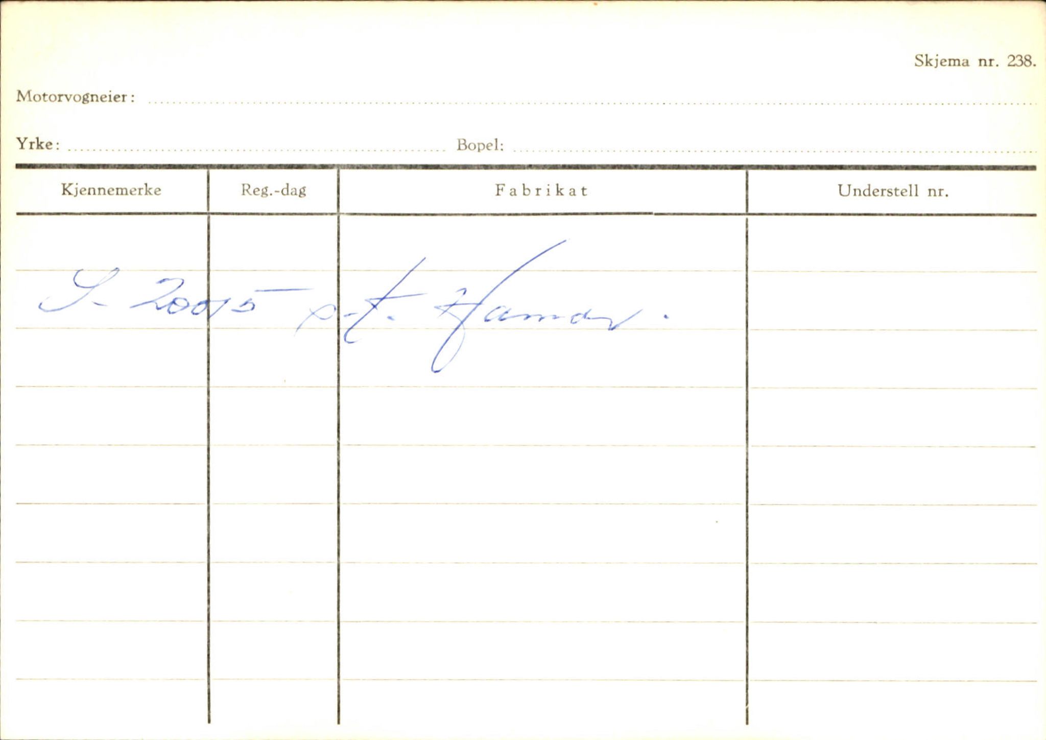 Statens vegvesen, Sogn og Fjordane vegkontor, SAB/A-5301/4/F/L0132: Eigarregister Askvoll A-Å. Balestrand A-Å, 1945-1975, s. 1996