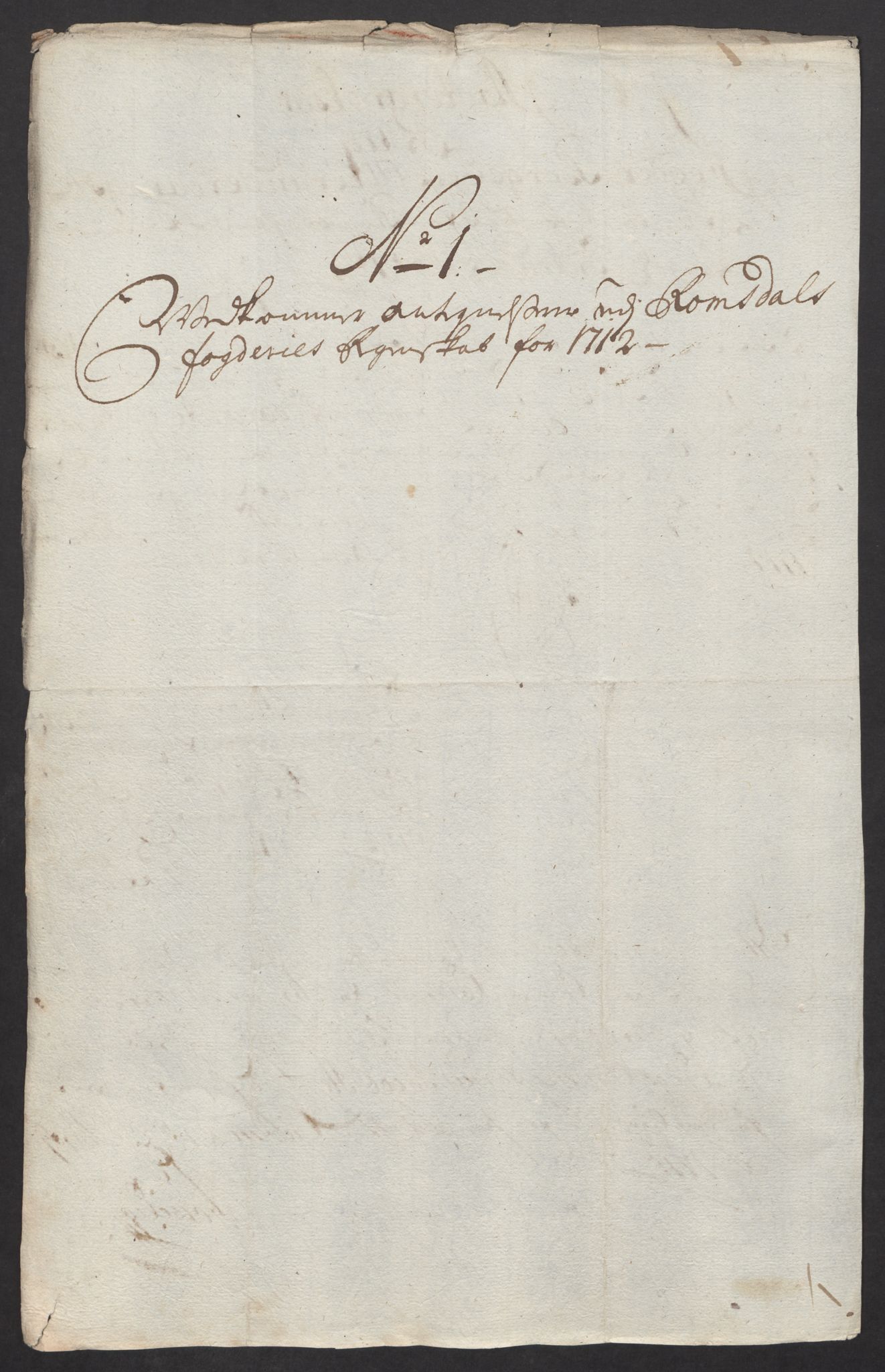 Rentekammeret inntil 1814, Reviderte regnskaper, Fogderegnskap, AV/RA-EA-4092/R55/L3661: Fogderegnskap Romsdal, 1712, s. 255