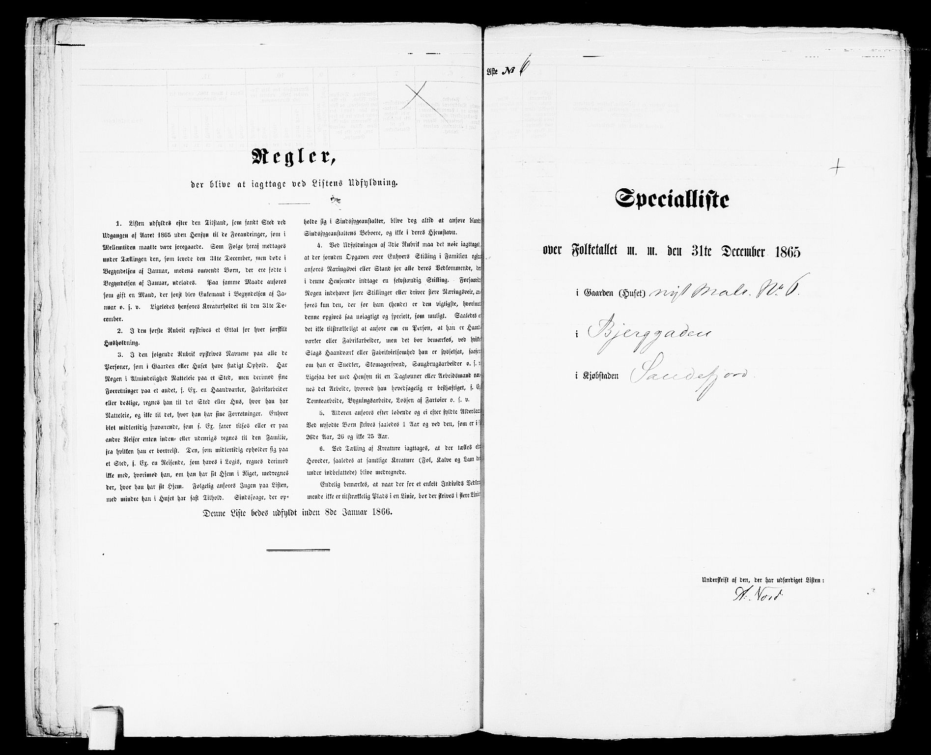RA, Folketelling 1865 for 0706B Sandeherred prestegjeld, Sandefjord kjøpstad, 1865, s. 18