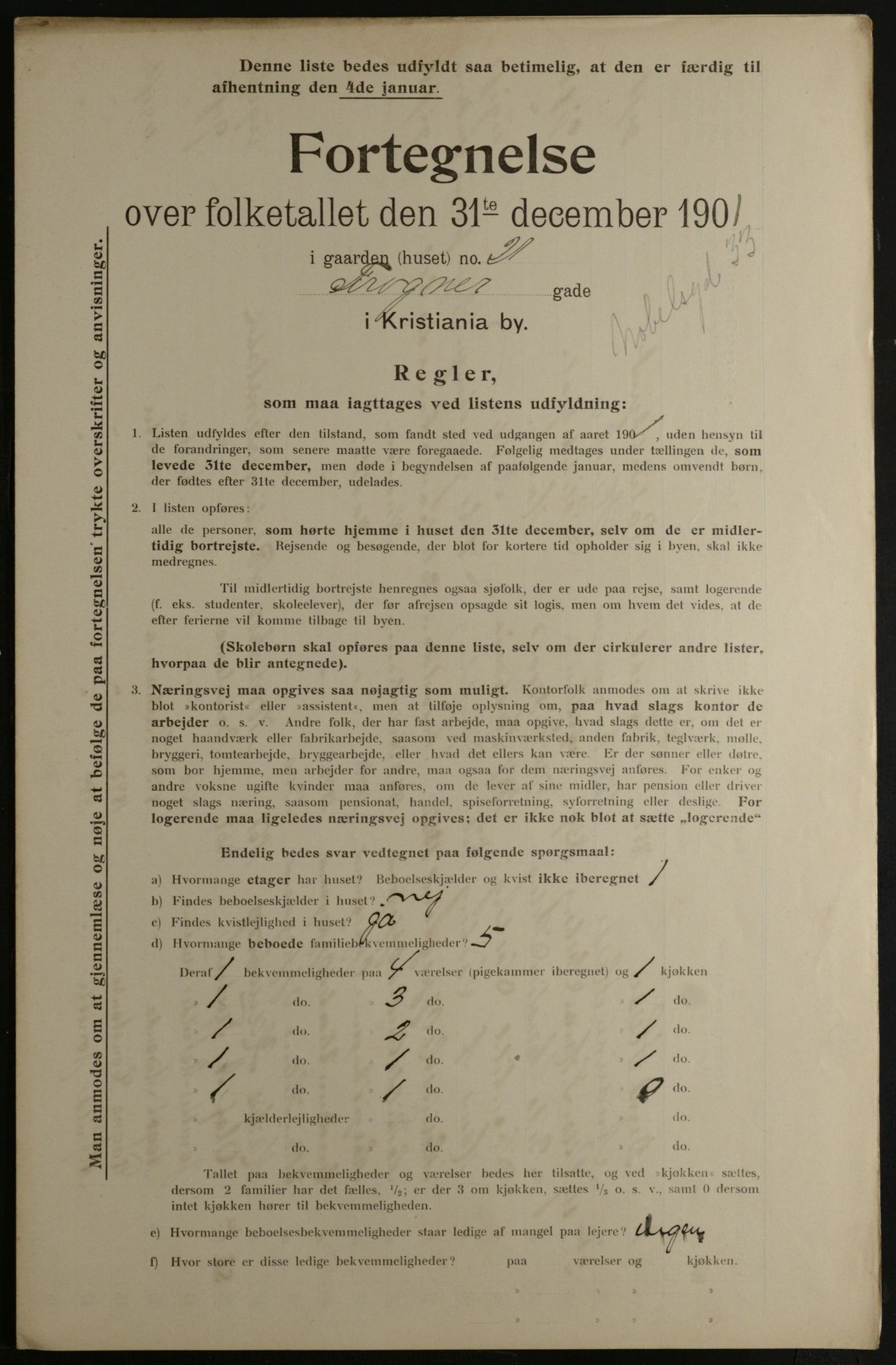 OBA, Kommunal folketelling 31.12.1901 for Kristiania kjøpstad, 1901, s. 10949