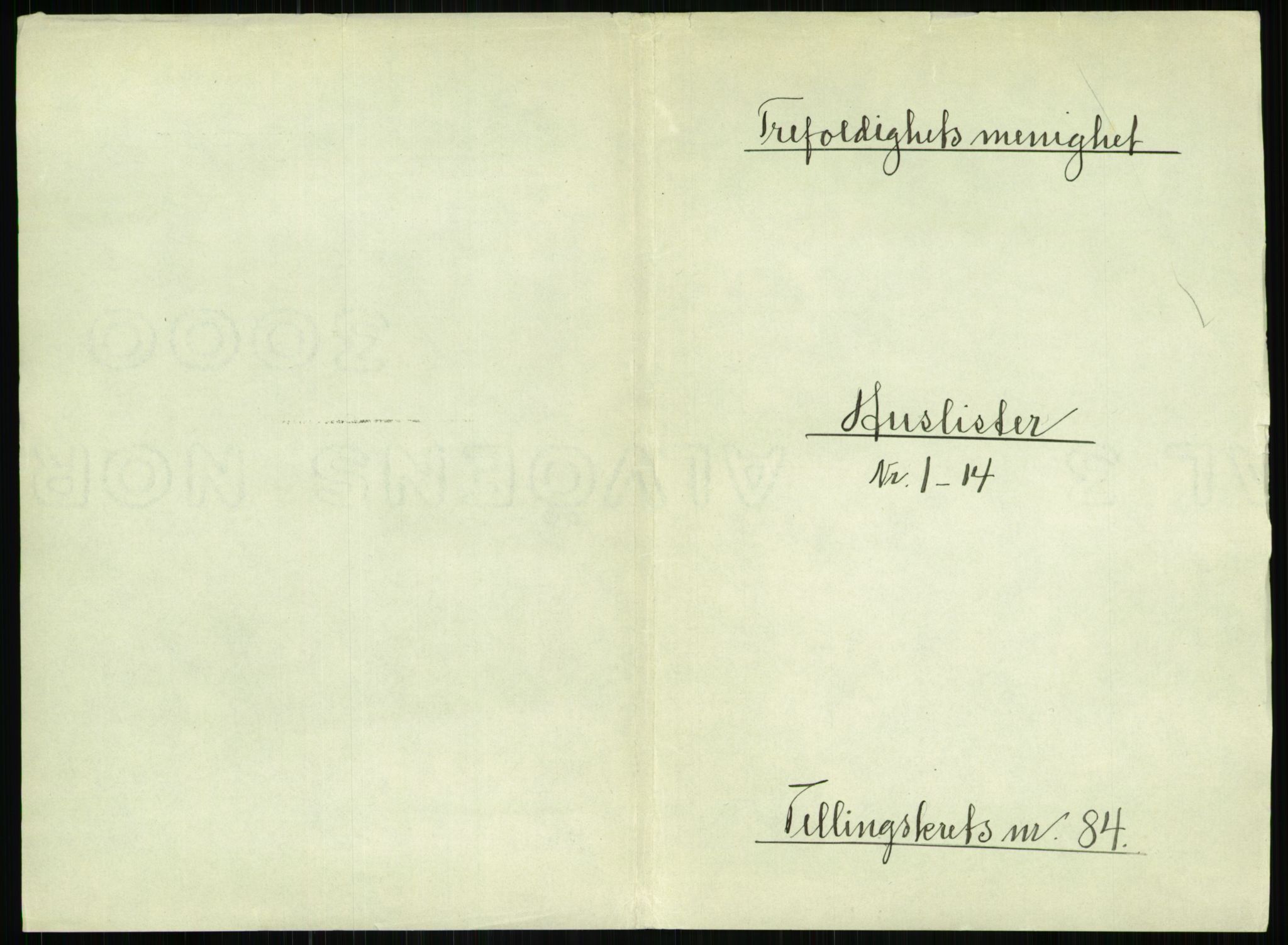 RA, Folketelling 1891 for 0301 Kristiania kjøpstad, 1891, s. 42439