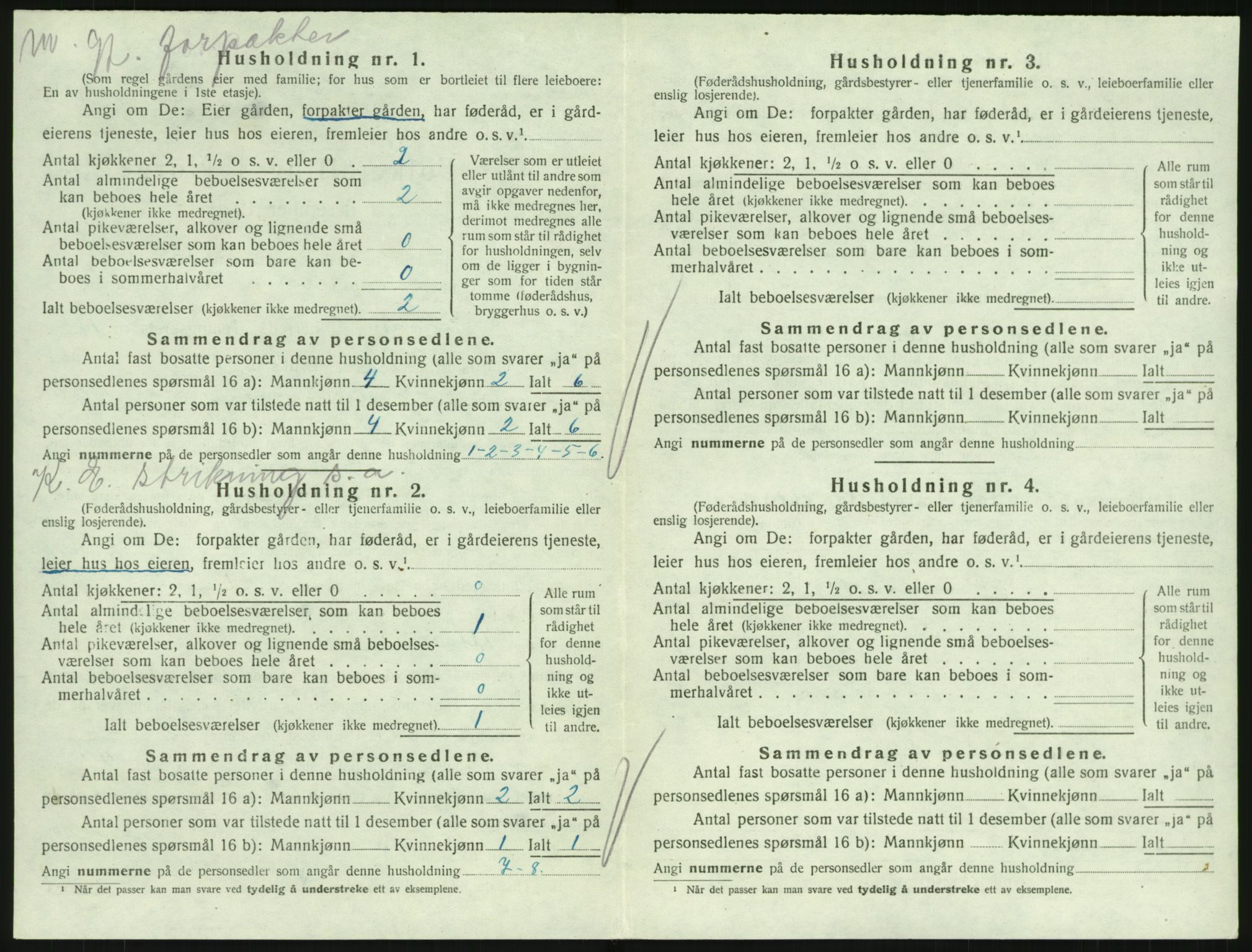 SAKO, Folketelling 1920 for 0727 Hedrum herred, 1920, s. 1194