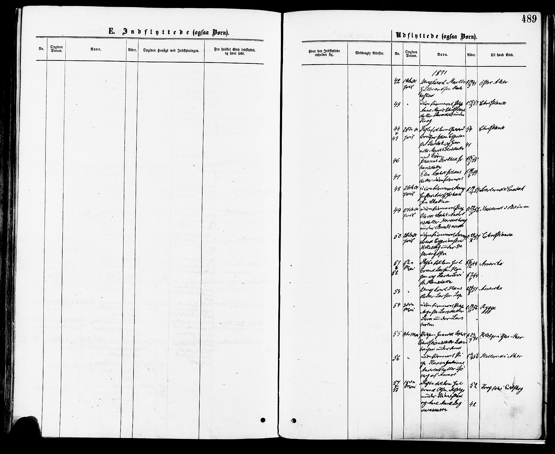 Høland prestekontor Kirkebøker, AV/SAO-A-10346a/F/Fa/L0012.a: Ministerialbok nr. I 12A, 1869-1879, s. 489